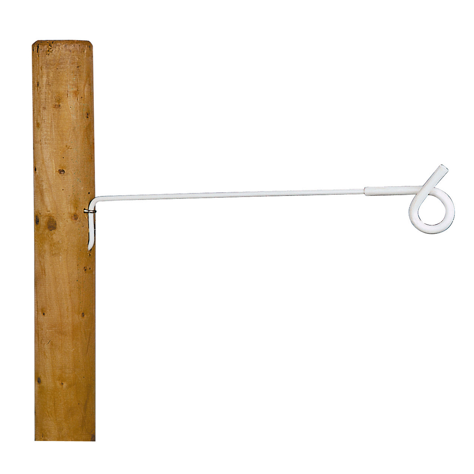 Isolateurs écarteur queue cochon tige 40cm clouer Farm Patrol, 10 piècesl