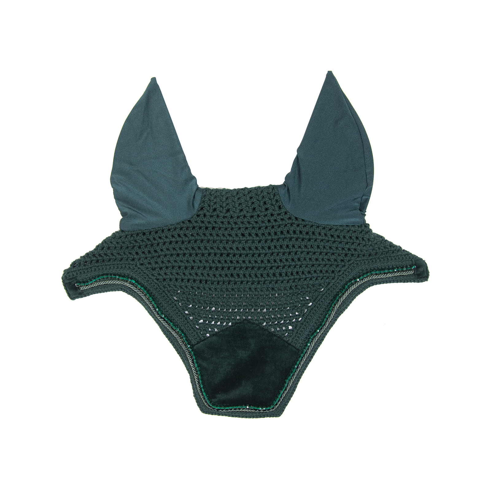 Ponderosa Pine Dark green Kentucky Horsewear Bonnett Wellington Velvet