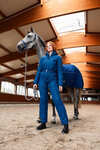 Equestrian Strength in Blue