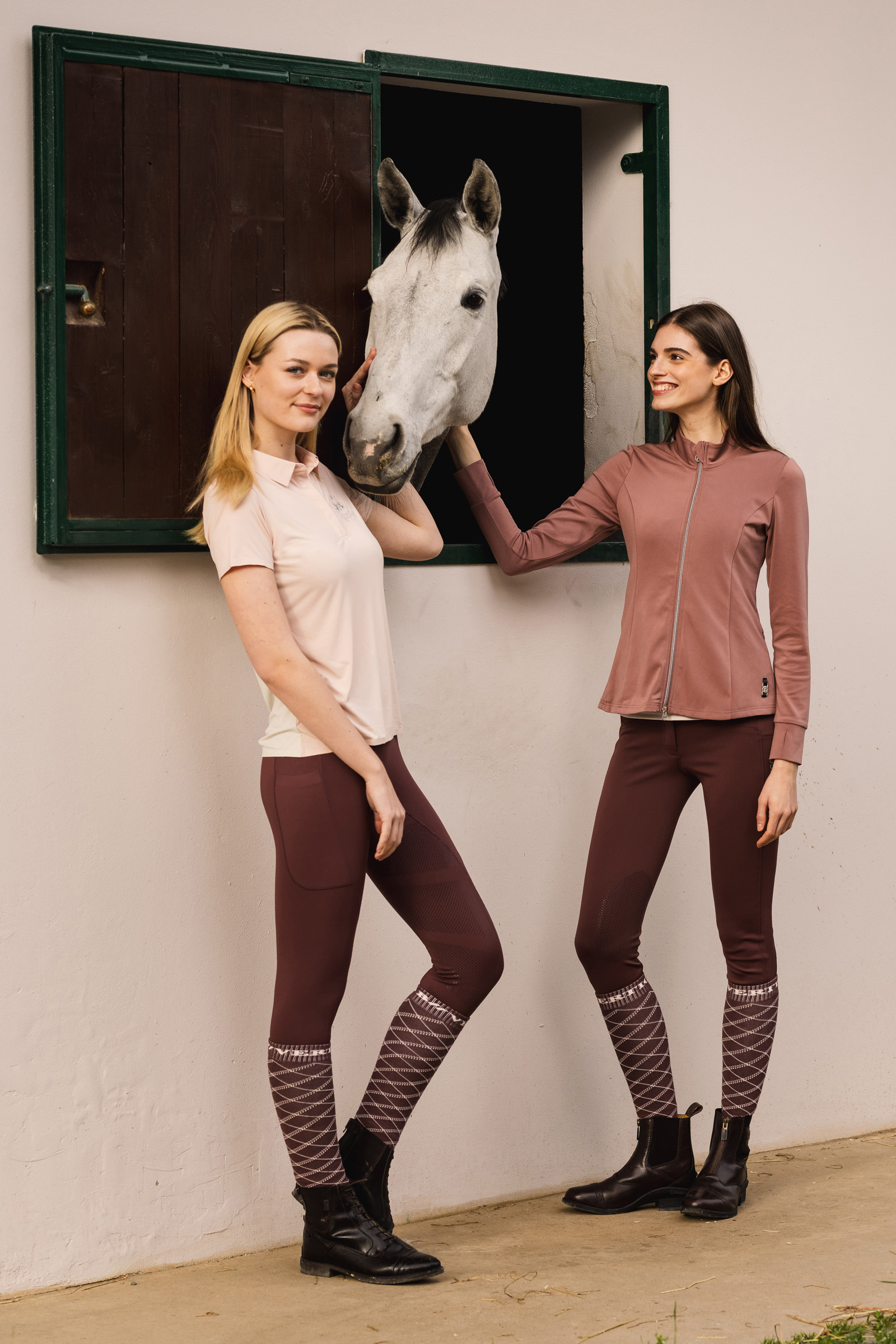 B Vertigo Sarah Veste d'&eacute;quitation d'entra&icirc;nement &agrave; plis pour femme