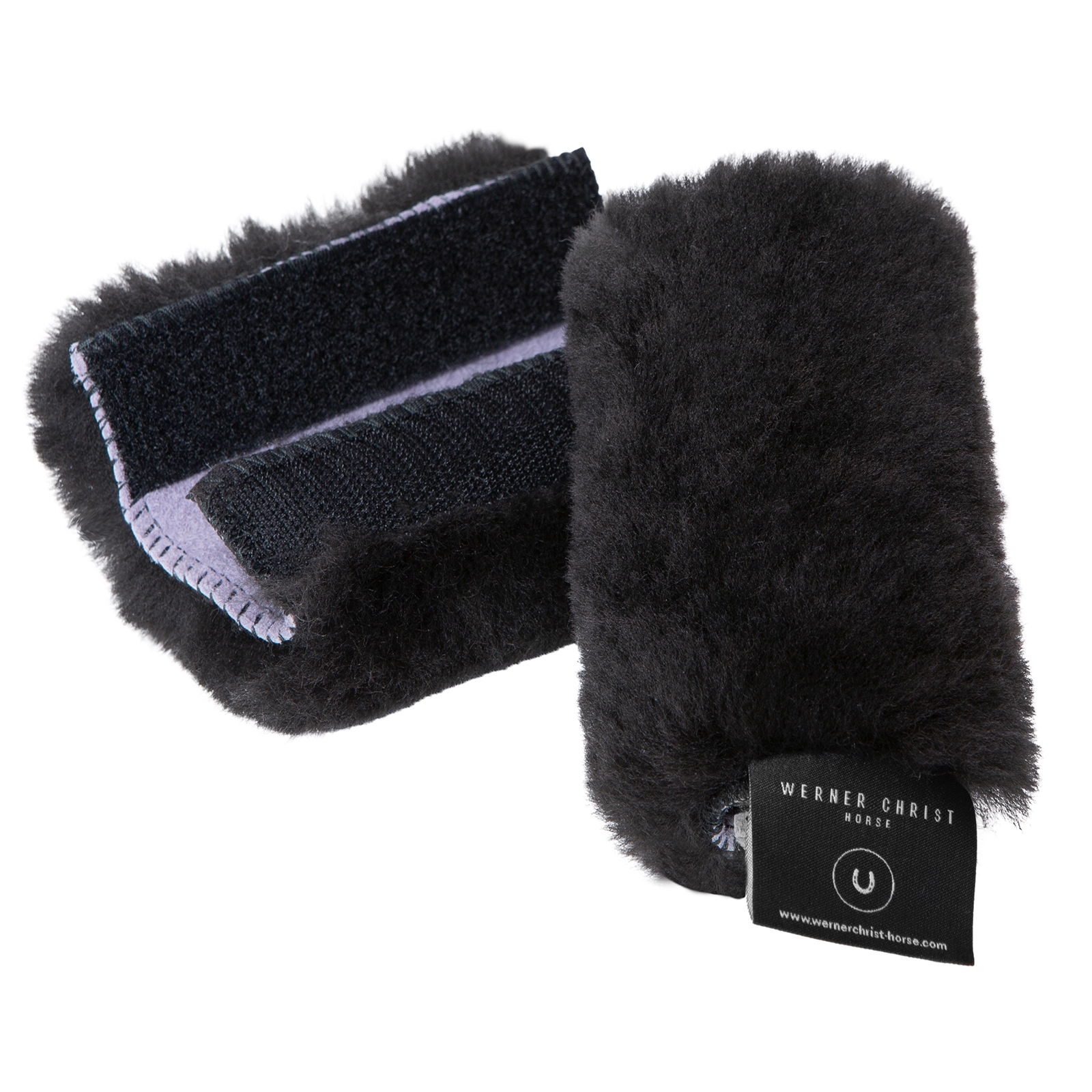 Brown Paire de protections de licol Christ