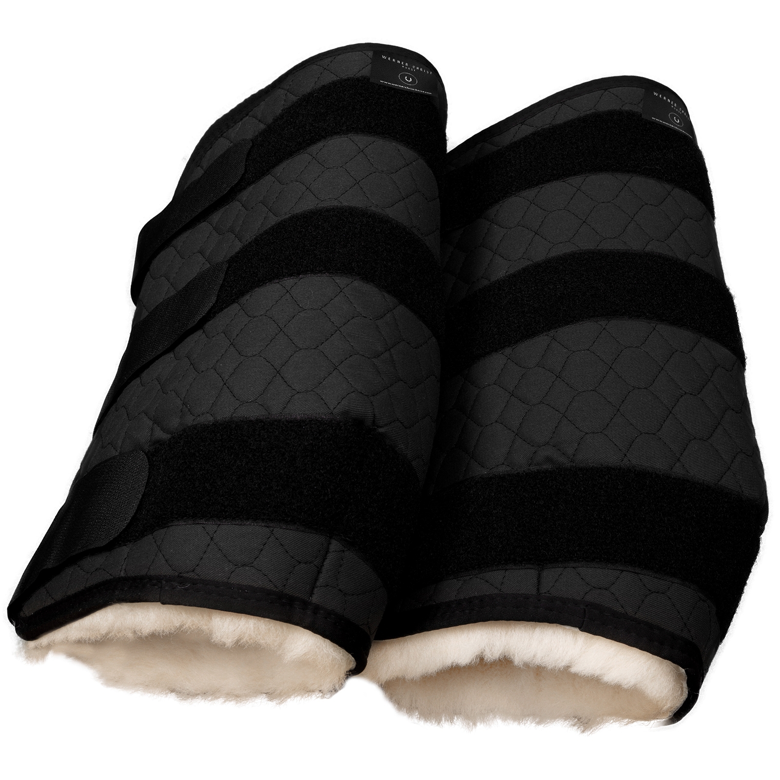 Black/Off-White Guêtres de protection Christ, postérieures