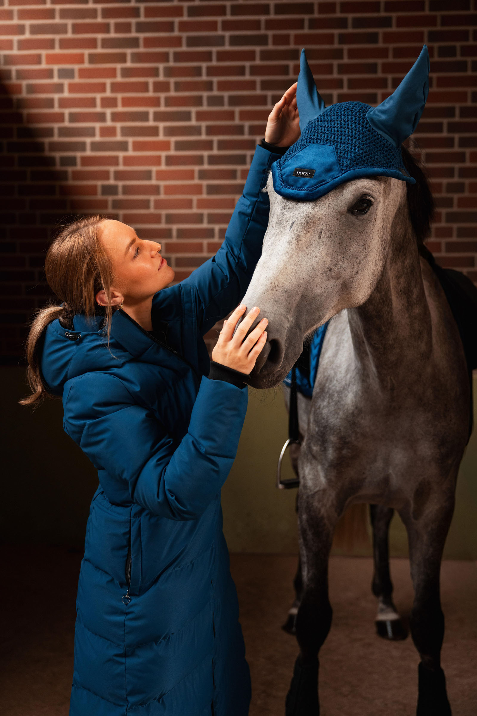 Horze Delémont Bonnet antimouches 