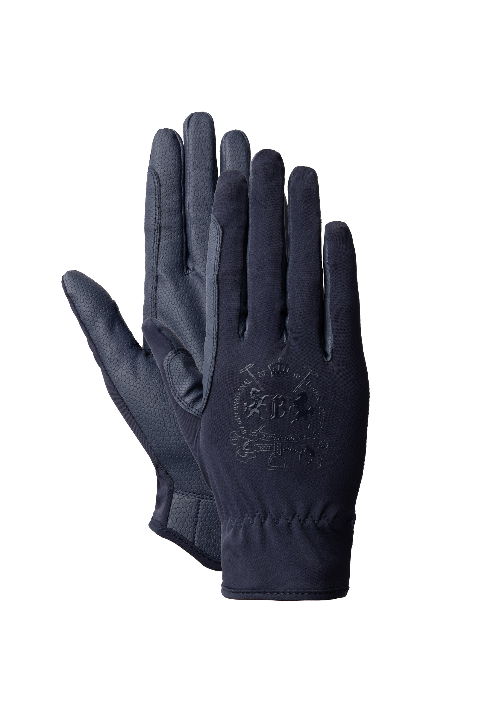 Dark Navy B Vertigo Odina gants d&rsquo;&eacute;quitation, UPF 50+