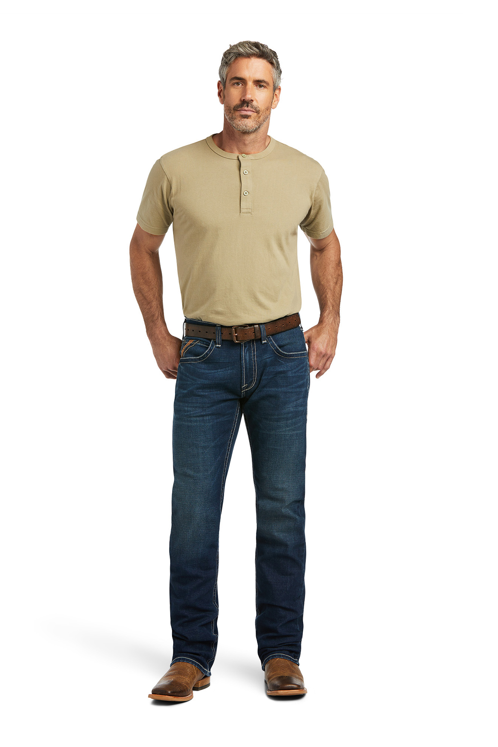 Ariat M5 Straight Stretch Remming Jean coupe droite stackable