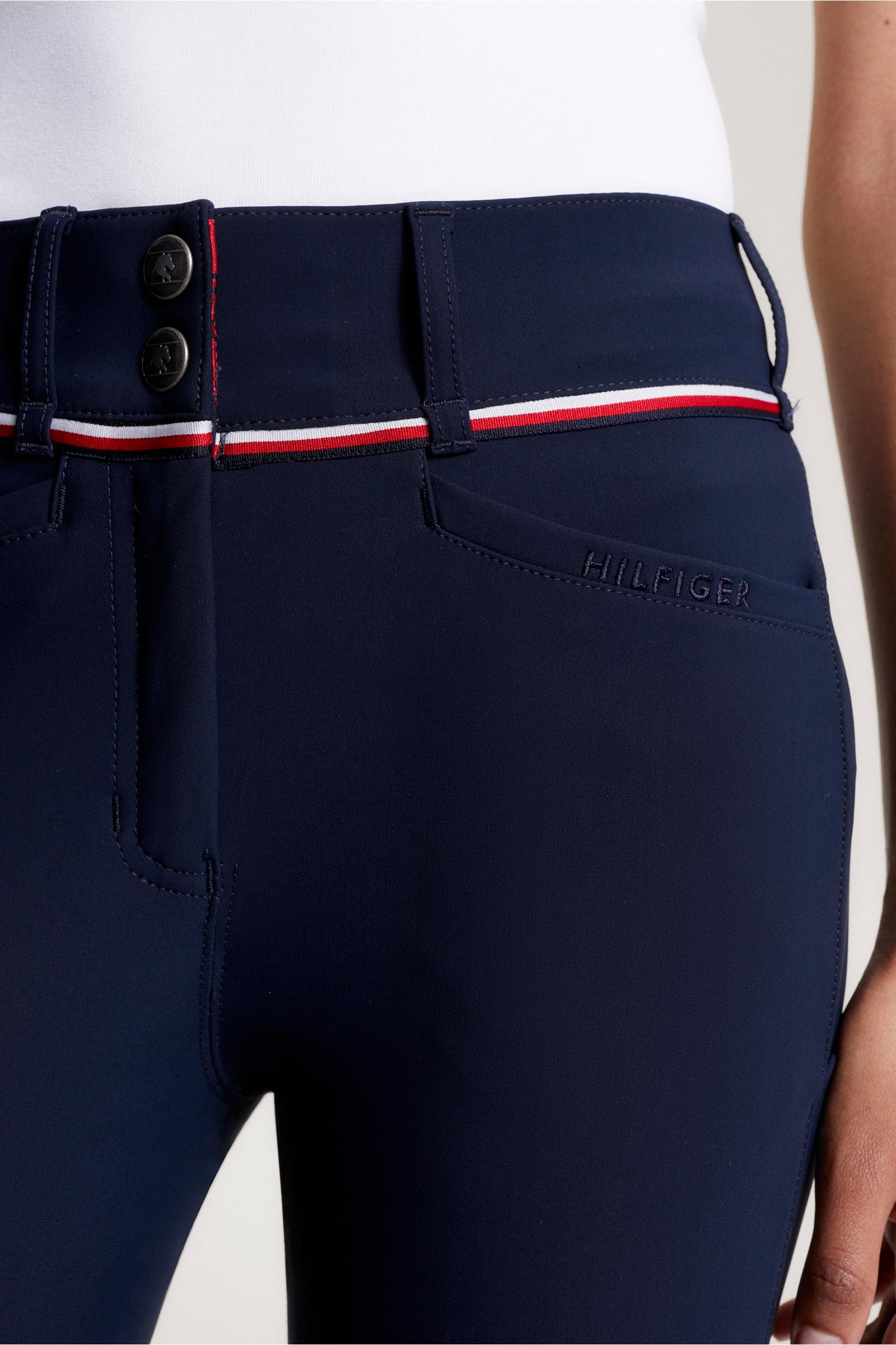 Tommy Hilfiger Equestrian Geneva pantalon d'&eacute;quitation toutes saisons avec grip aux genoux