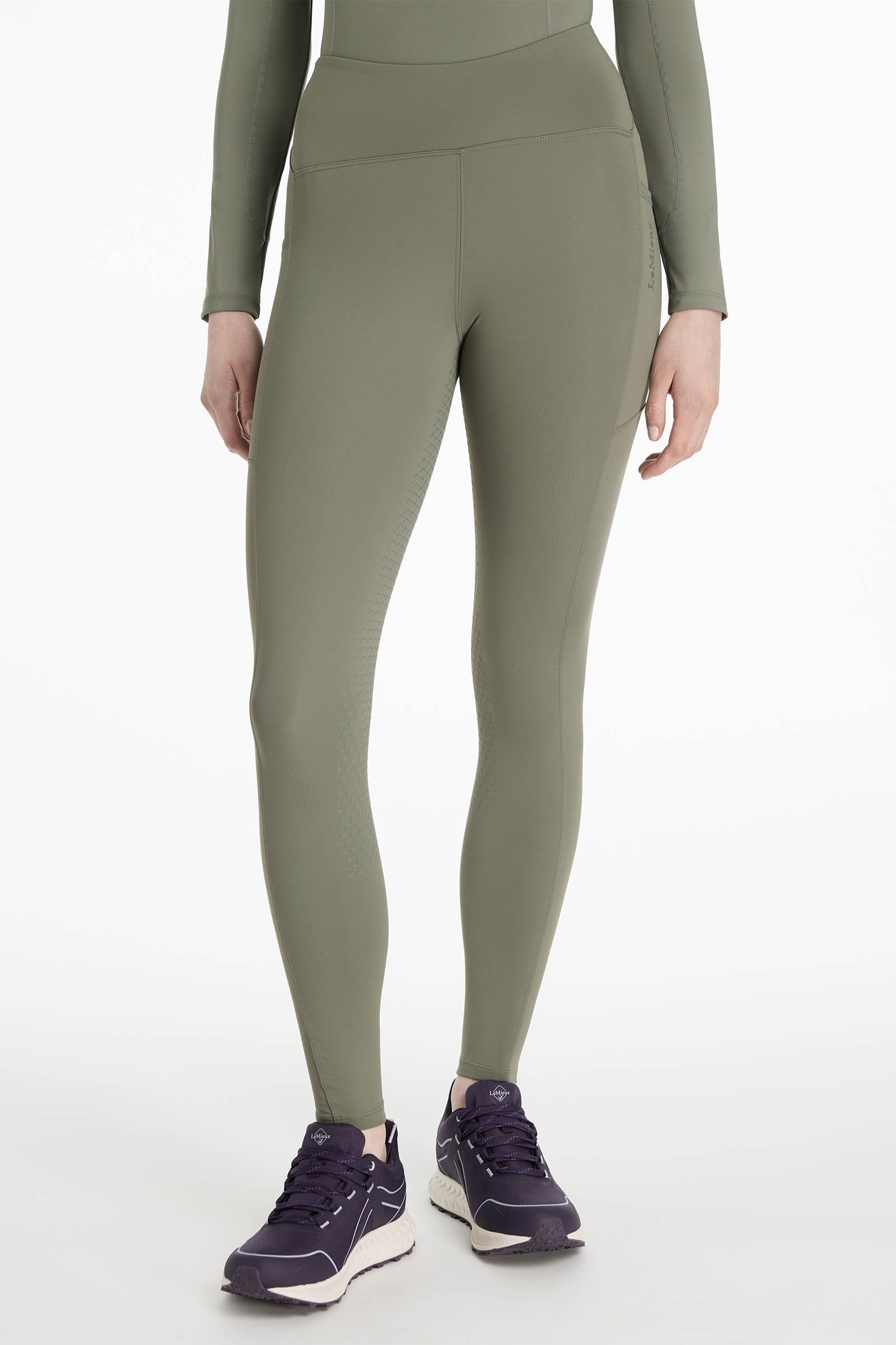 LeMieux Natalie pantalon d&rsquo;&eacute;quitation femme int&eacute;rieur doux avec grip int&eacute;gral