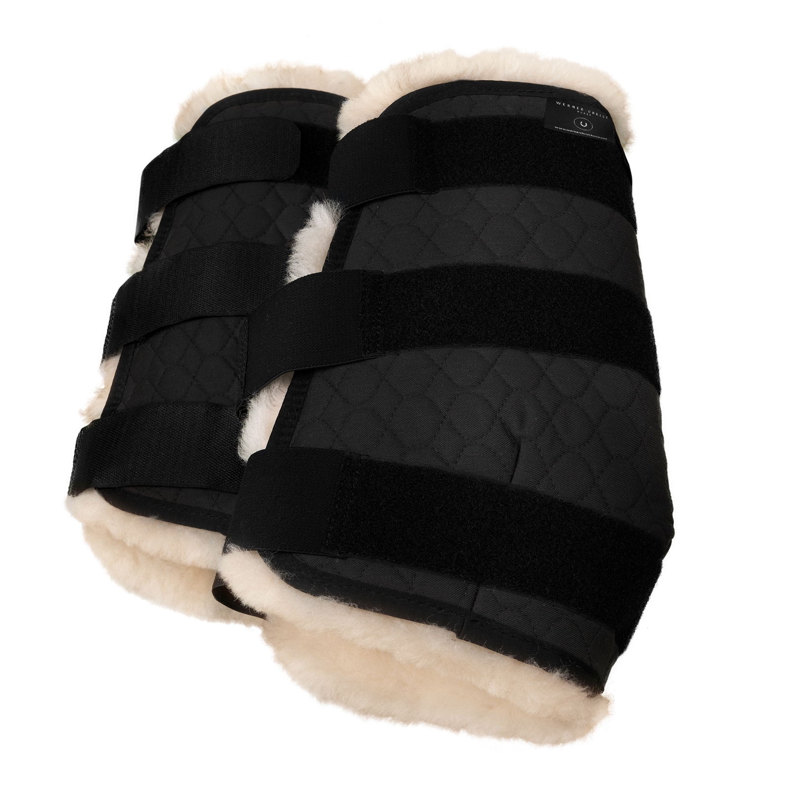 Black/Off-White Guêtres de protection Christ, antérieures