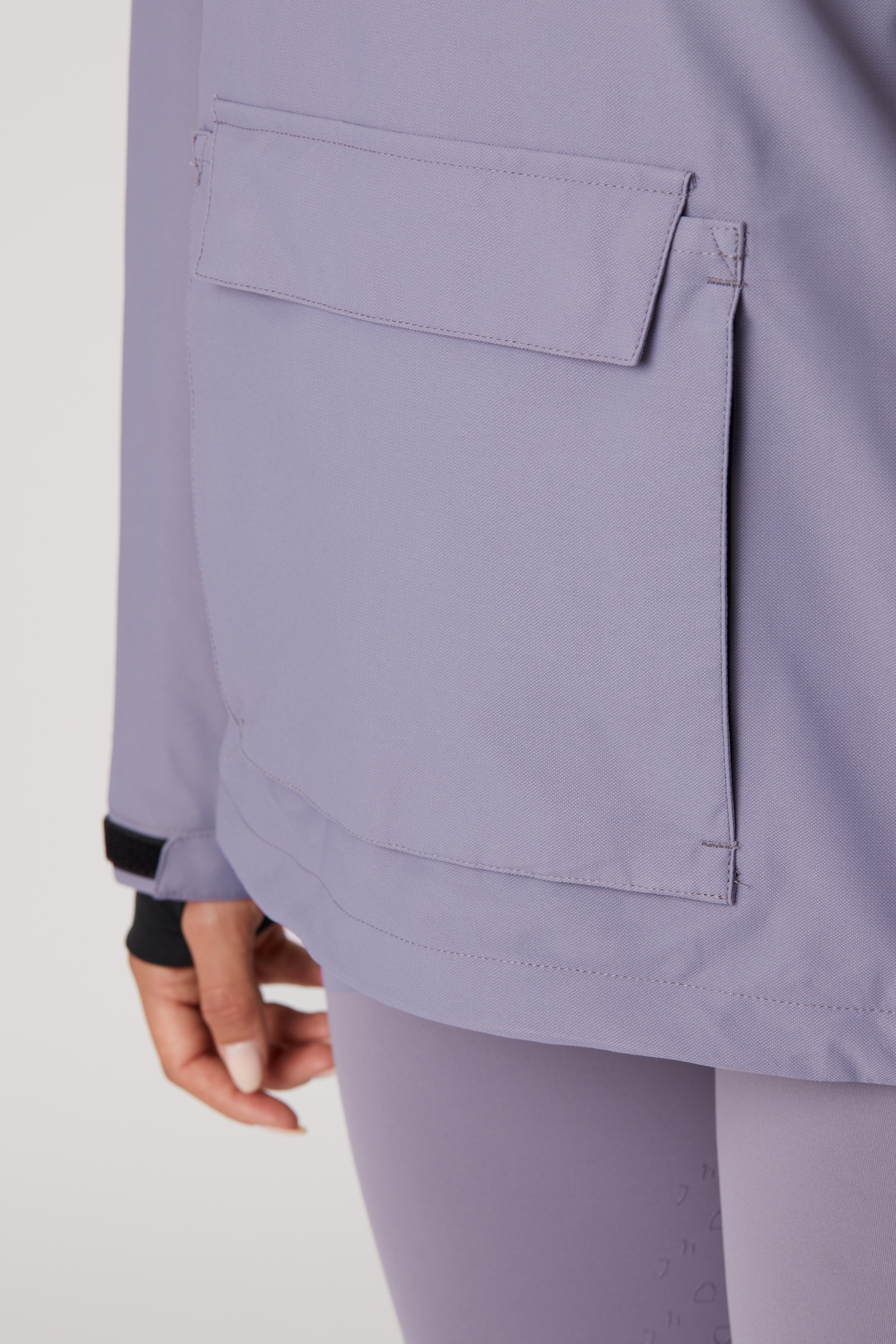 Veste d'équitation imperméable Horze Ayla avec fermetures éclair, femme