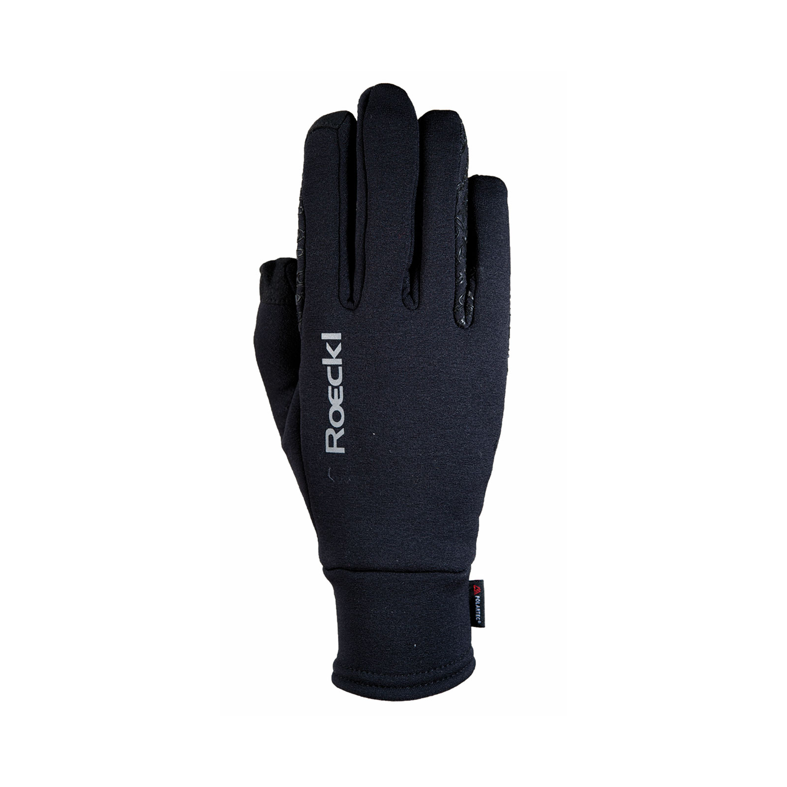 Black Roecl Weldon, gants Polartec Power Stretch, compatible écrans tactiles.
