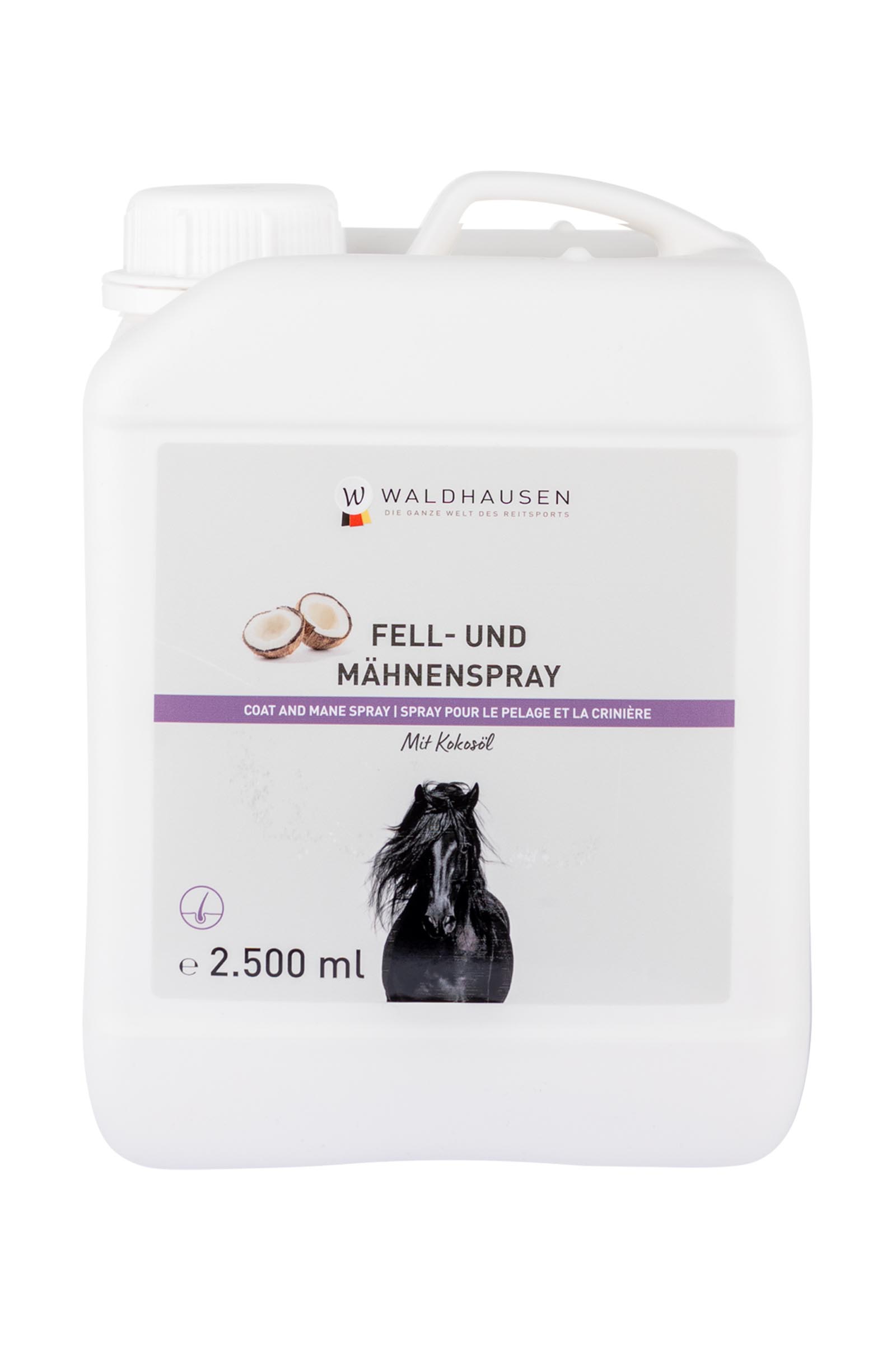 Waldhausen Spray pour pelage et crinière avec huile de coco, 2500ml