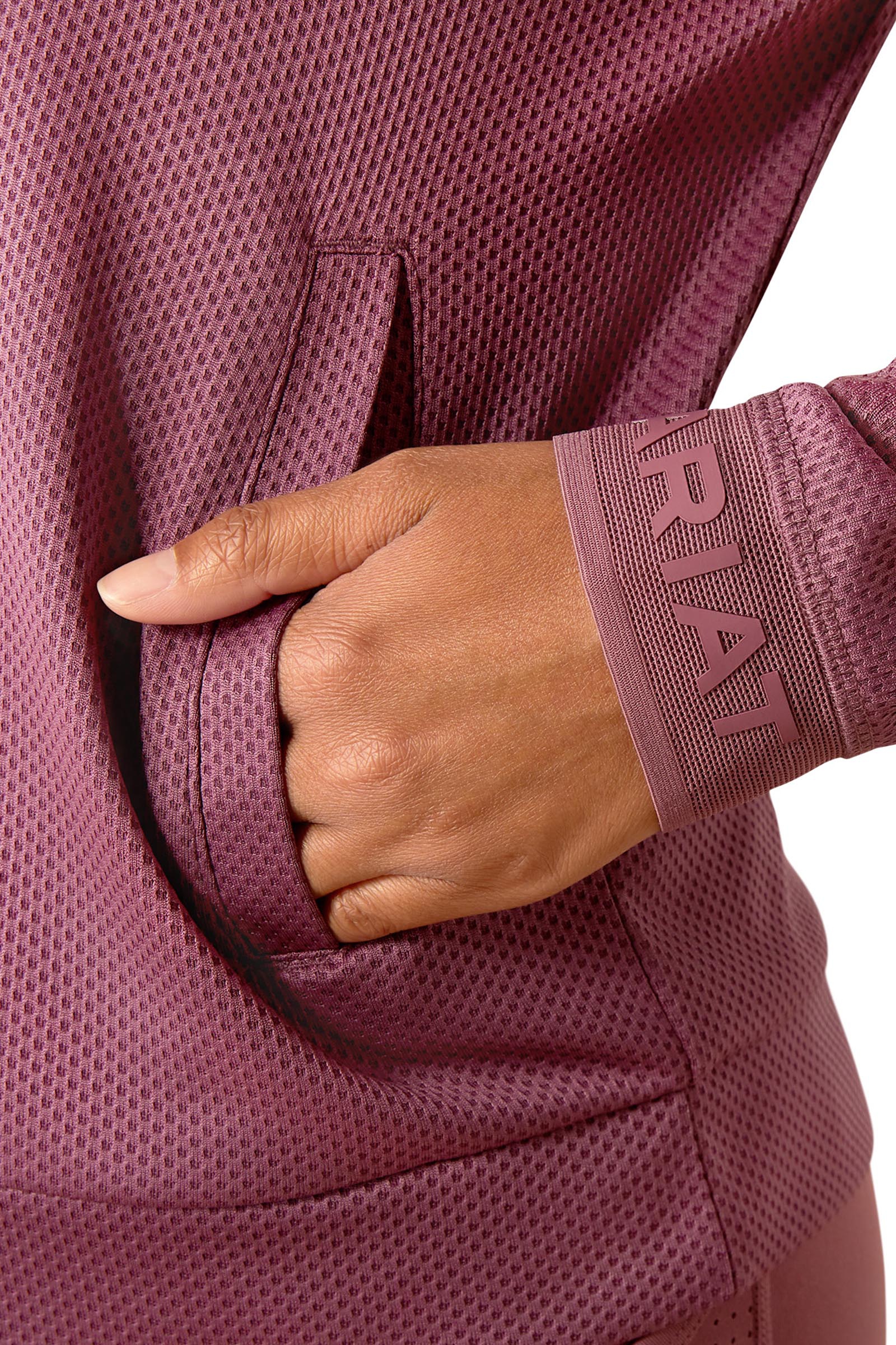 Ariat Breathe sweat-shirt pour femme avec 1/2 zip