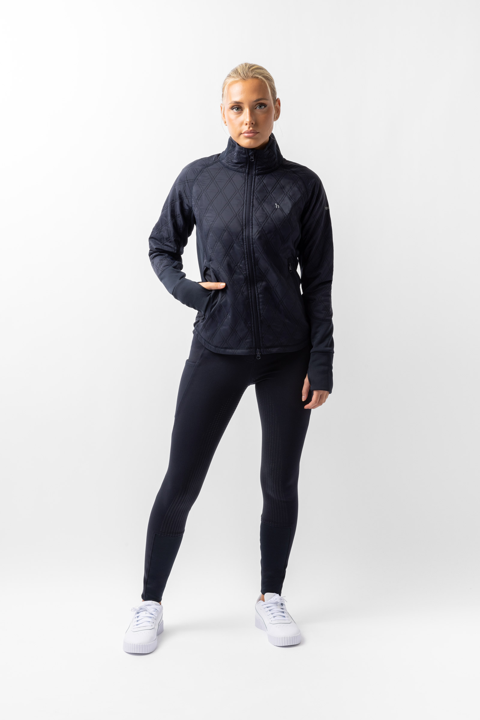 Veste matelass&eacute;e l&eacute;g&egrave;re Horze Zoe, femme