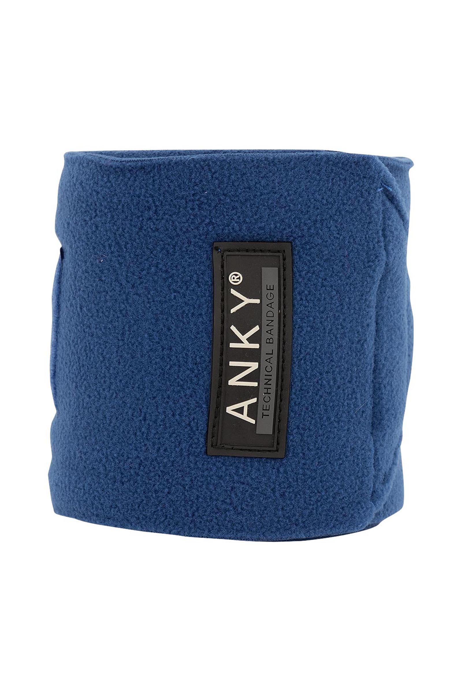 Royal Blue ANKY Basic Bandes en polaire, 3,5 m, lot de 4