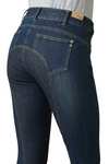 Ariat Halo Denim pantalon d'équitation avec fond intégral pour femmes