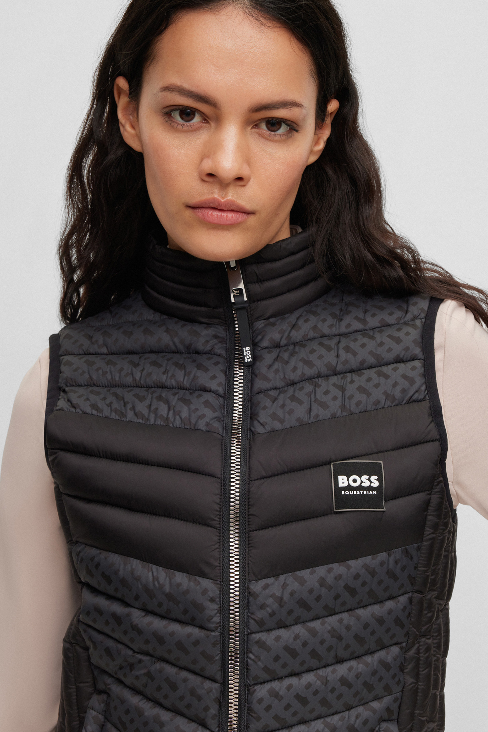 Boss Bea Monogramme Gilet Femme