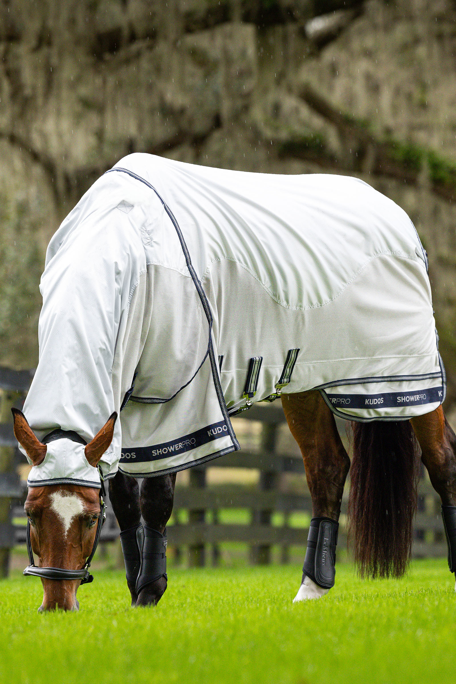LeMieux Kudos Shower Pro couverture anti-mouches imperméable