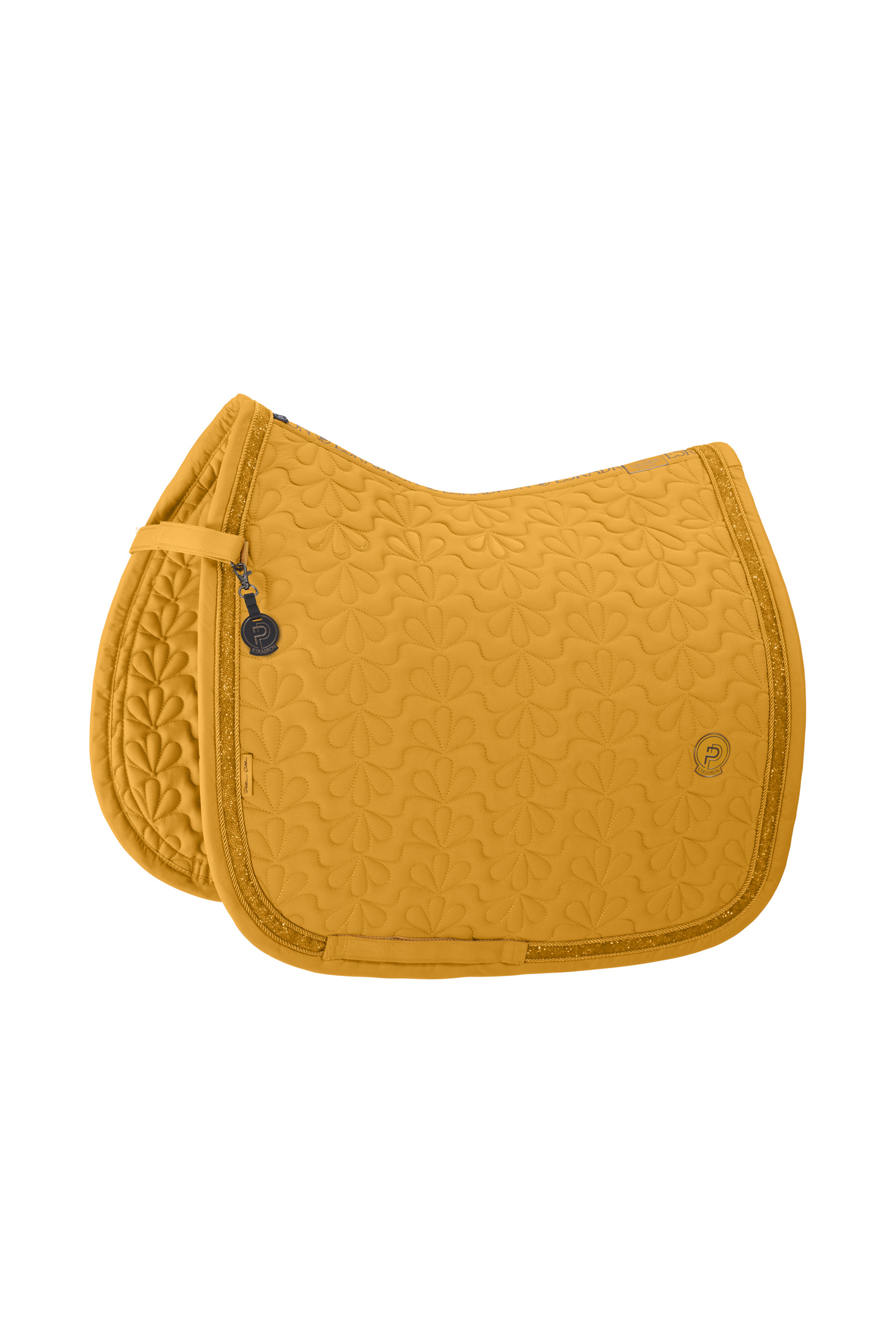 Golden Yellow Eskadron Platinum 25 Sparkle Jewel Tapis de Selle de Dressage