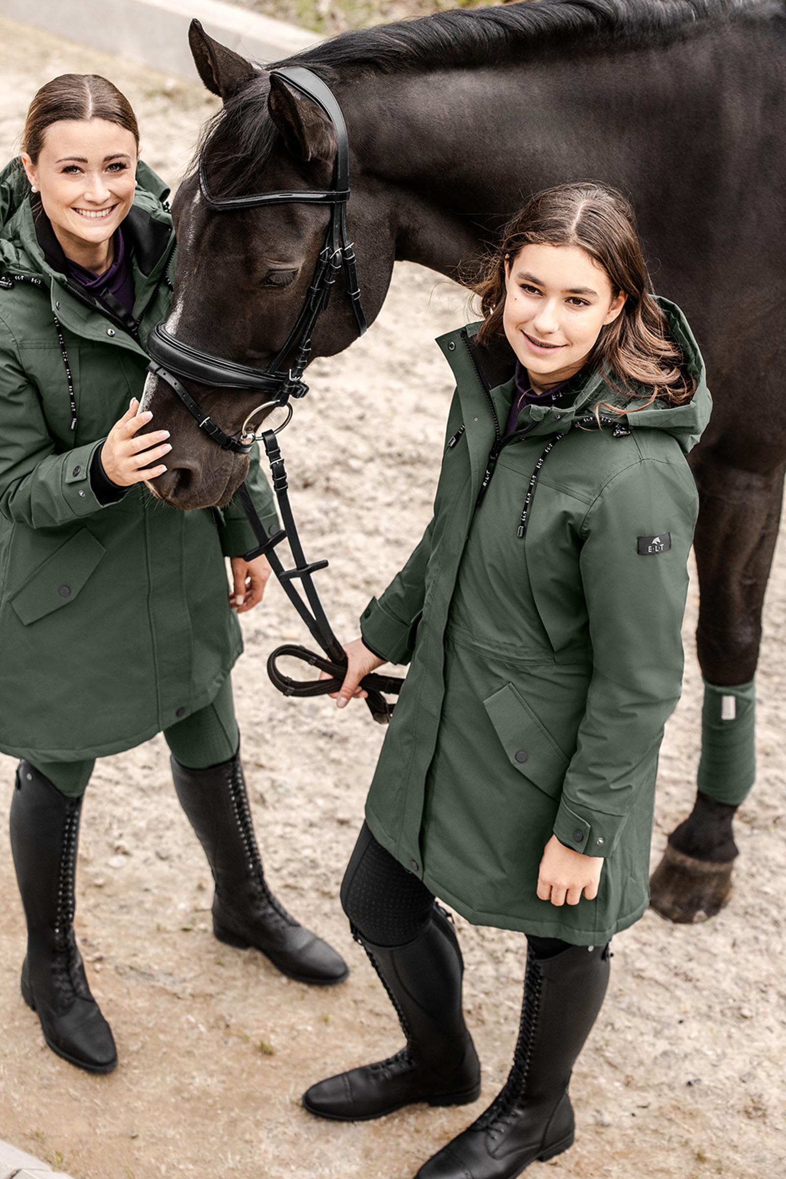 ELT Ontario Parka d'&eacute;quitation d'hiver pour femmes