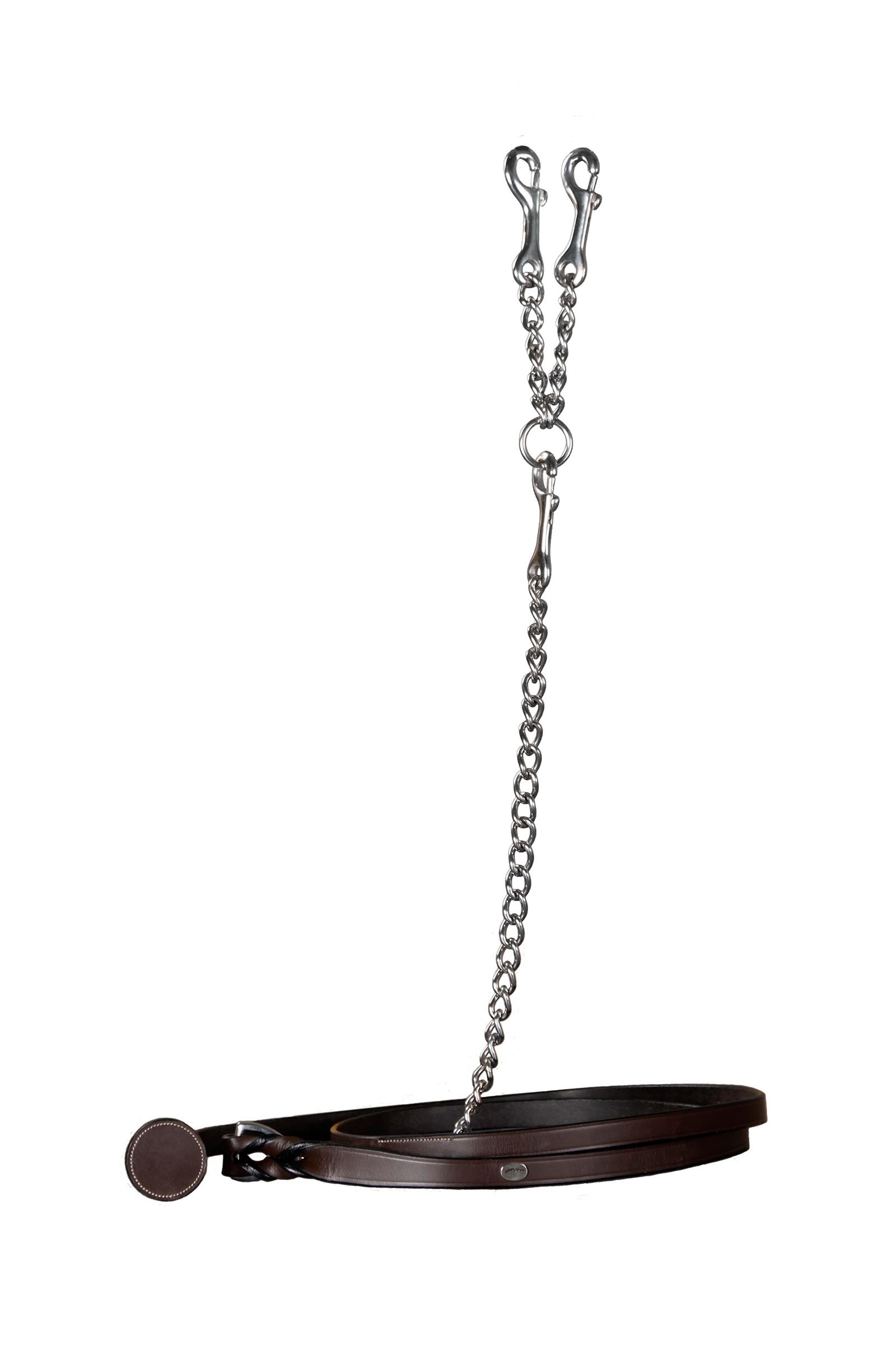Dy'on Working longe en cuir avec chaîne
