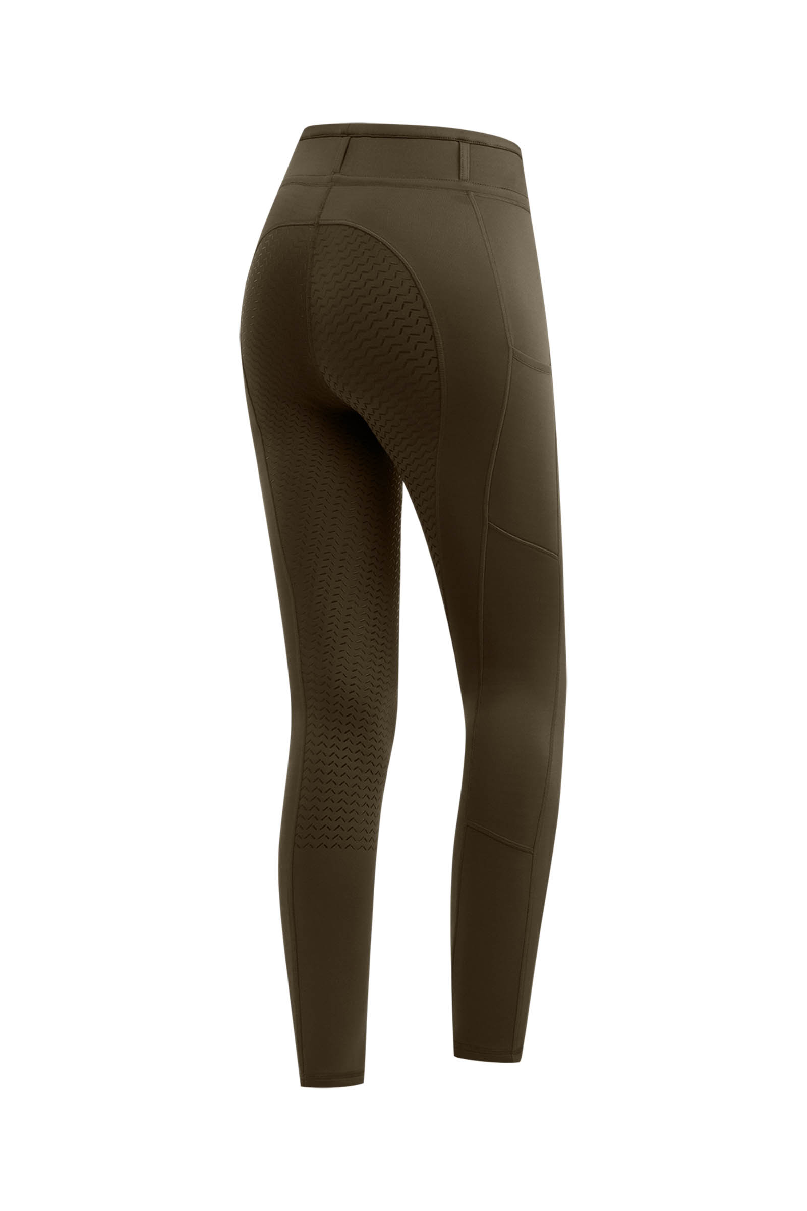 Green Brown ELT Ella Legging d'équitation femme à fond intégral