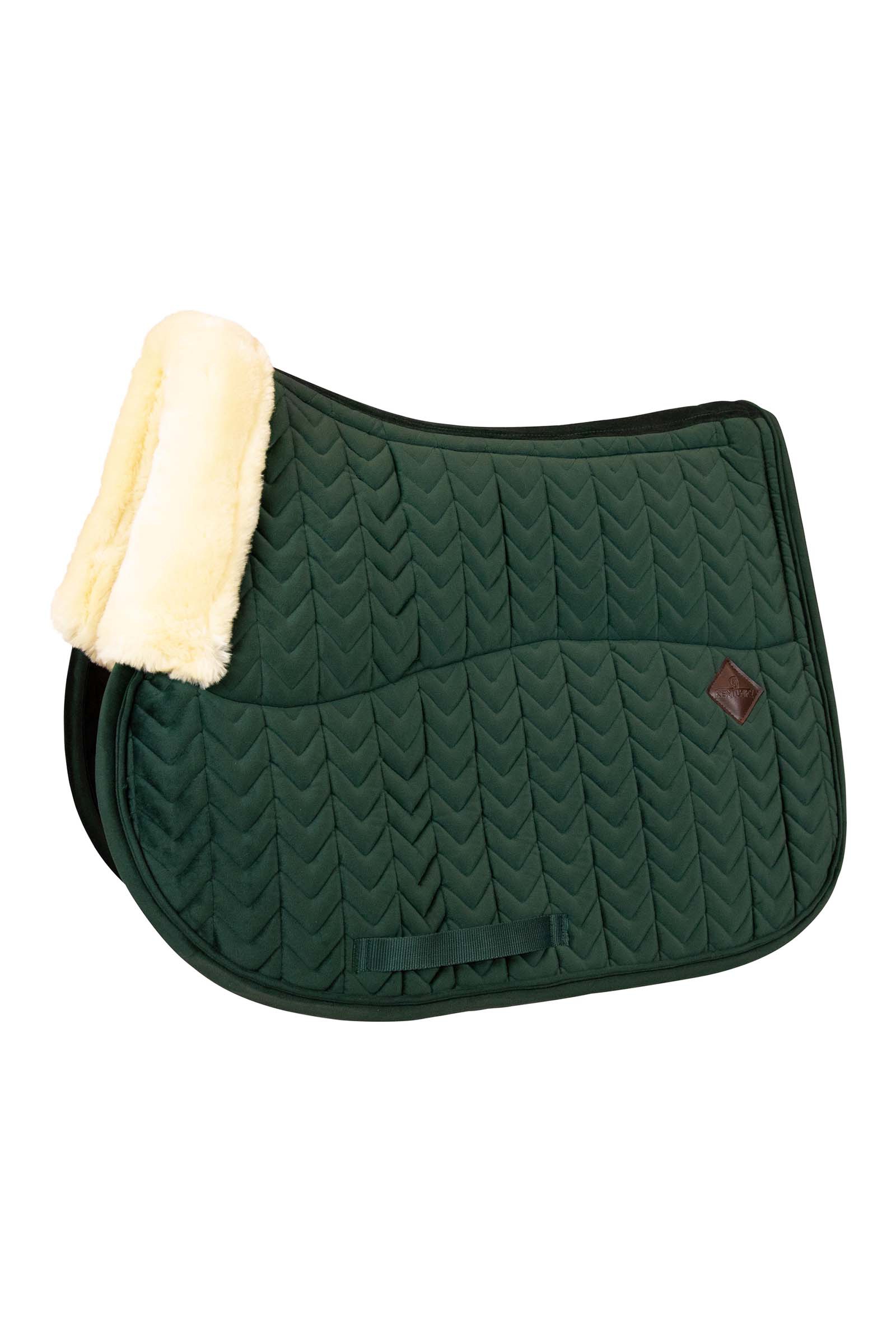 Ponderosa Pine Dark green kentucky Horsewear Velvet Skin Friendly tapis de selle format obstacle