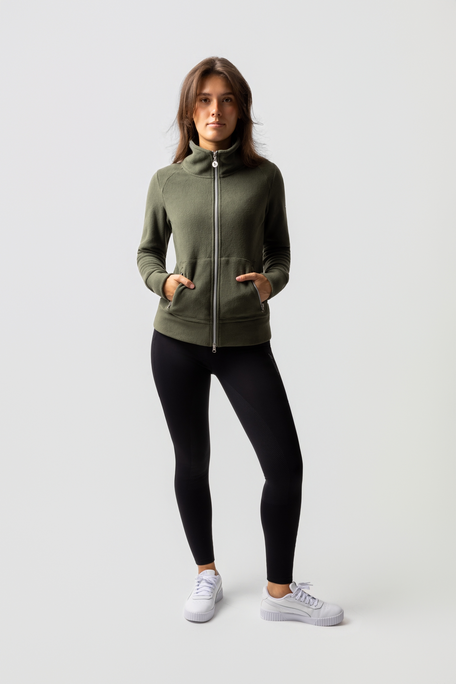 Veste d'&eacute;quitation polaire Horze Ellie, femme