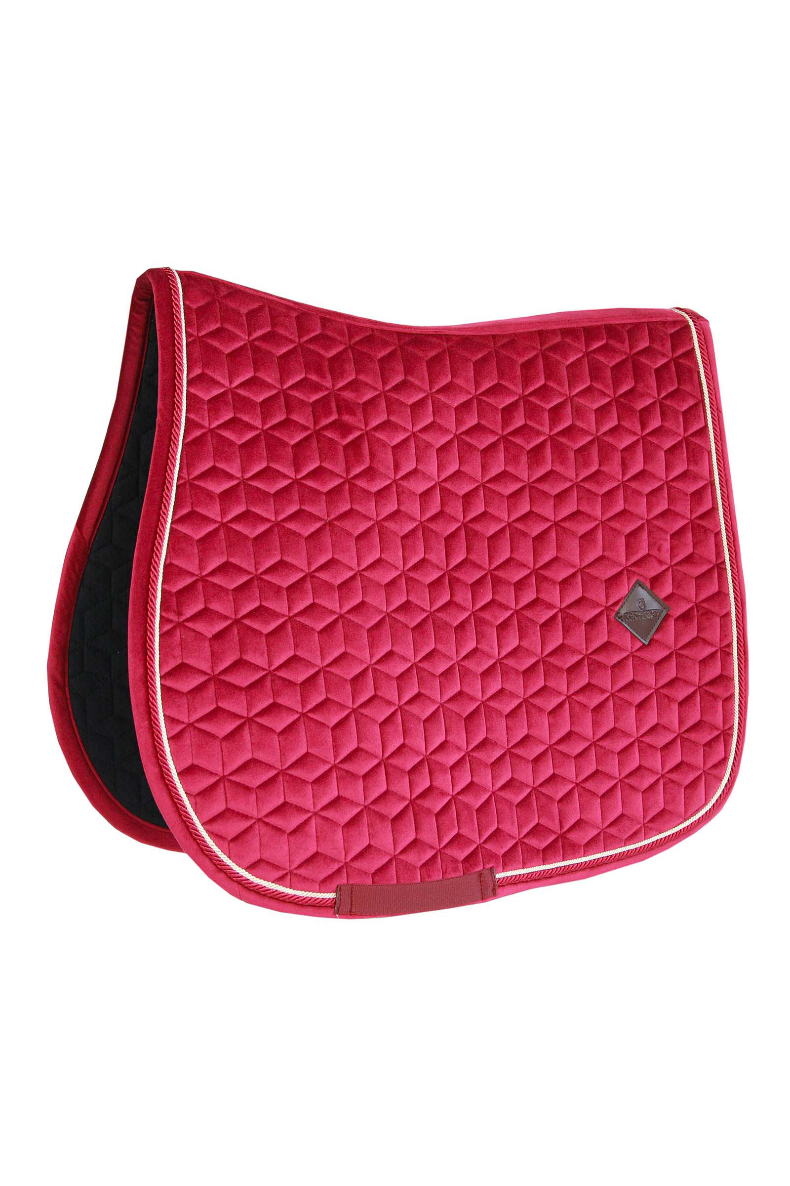 Fuschia rose Kentucky Horsewear tapis de selle obstacle Velvet  
