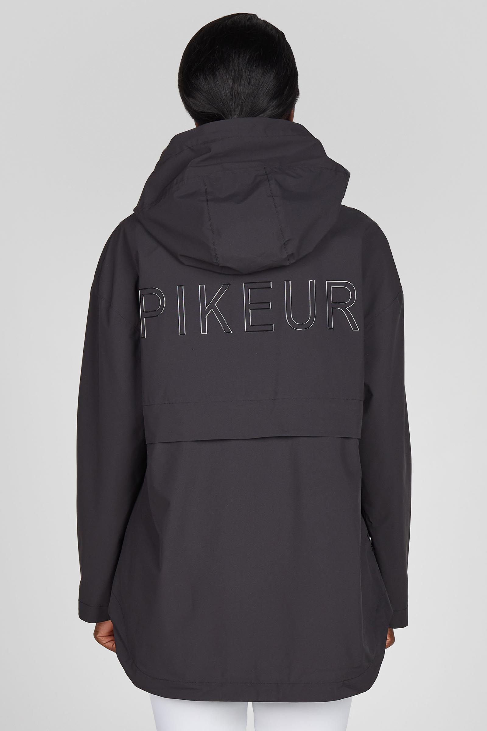 Pikeur poncho de pluie femme avec fermeture &eacute;clair