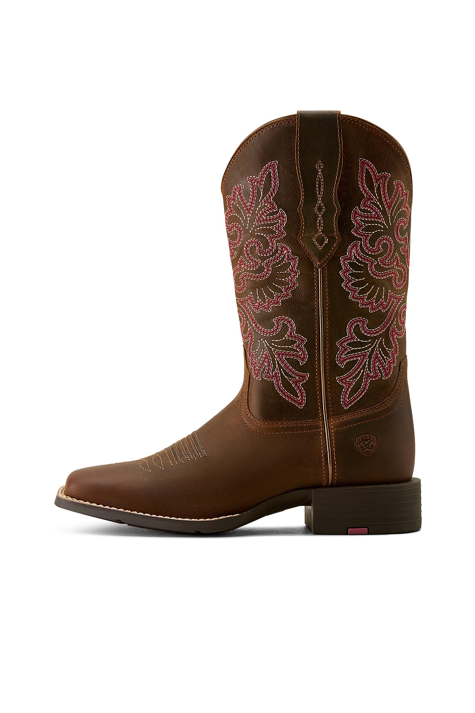 Ariat Round Up Wide Square Toe bottes western femme