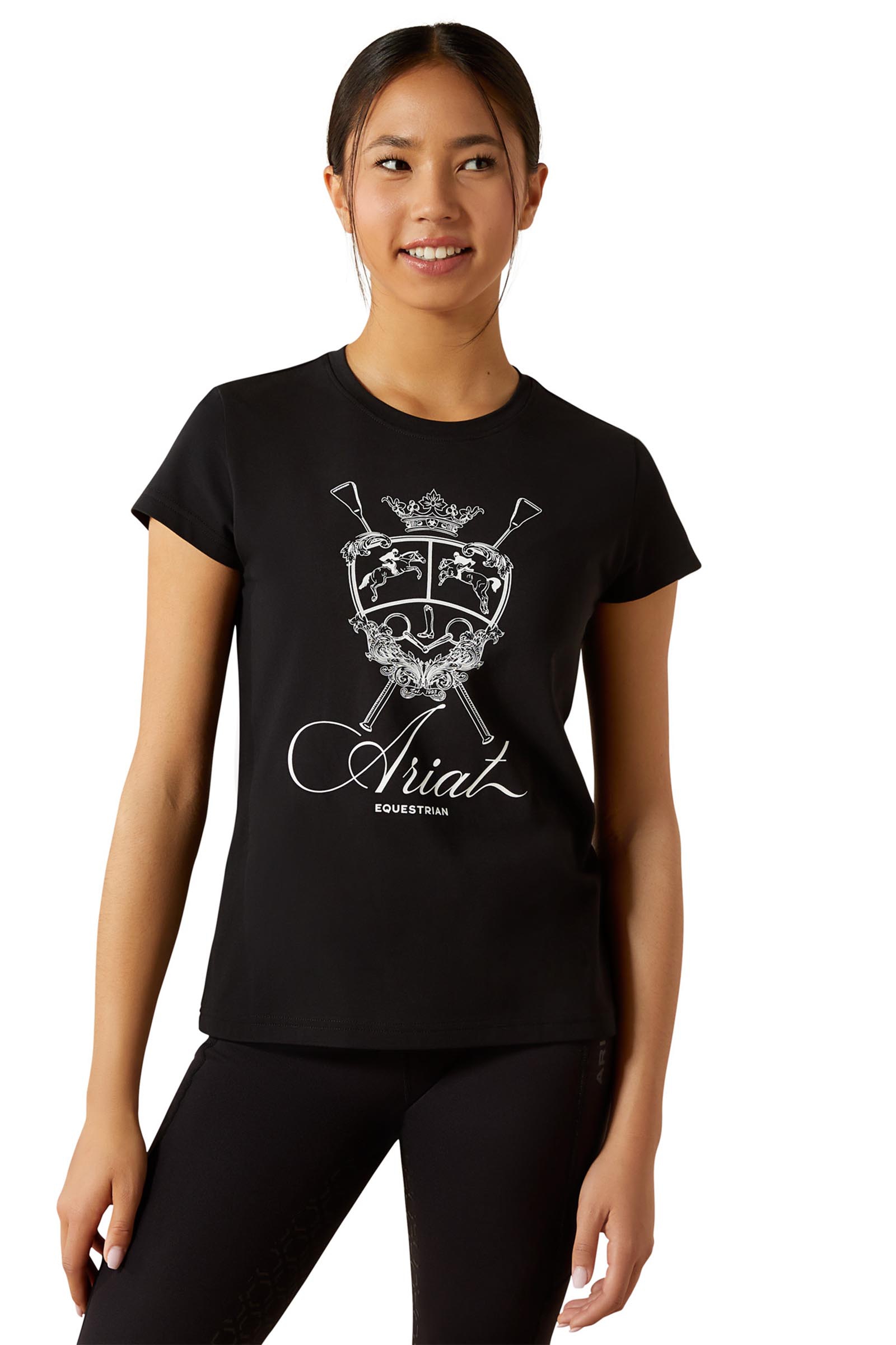 Ariat Ritzy Logo t-shirt enfant &agrave; manches courtes