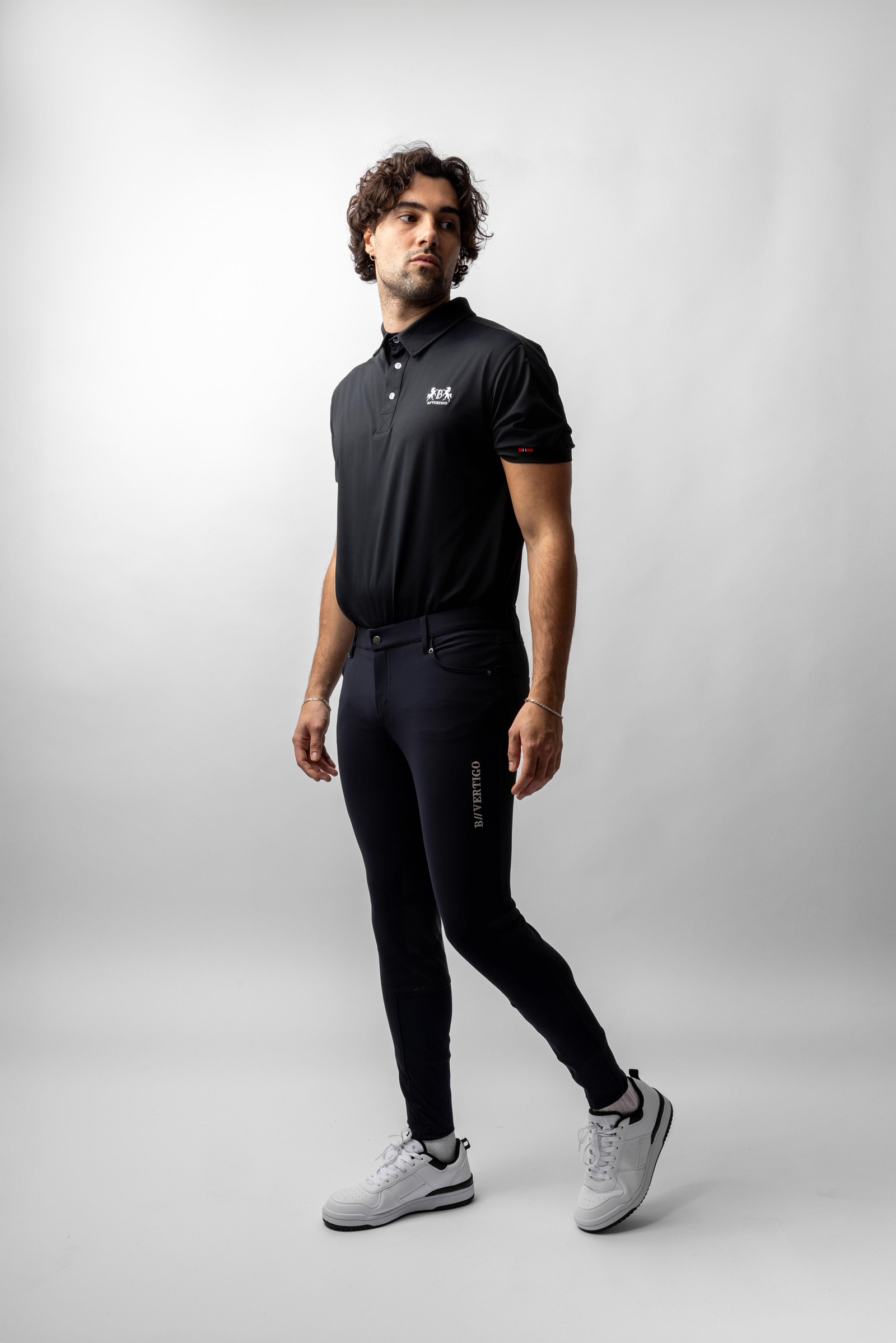 Pantalon d'équitation fonctionnel à fond intégral B Vertigo Ethan pour homme