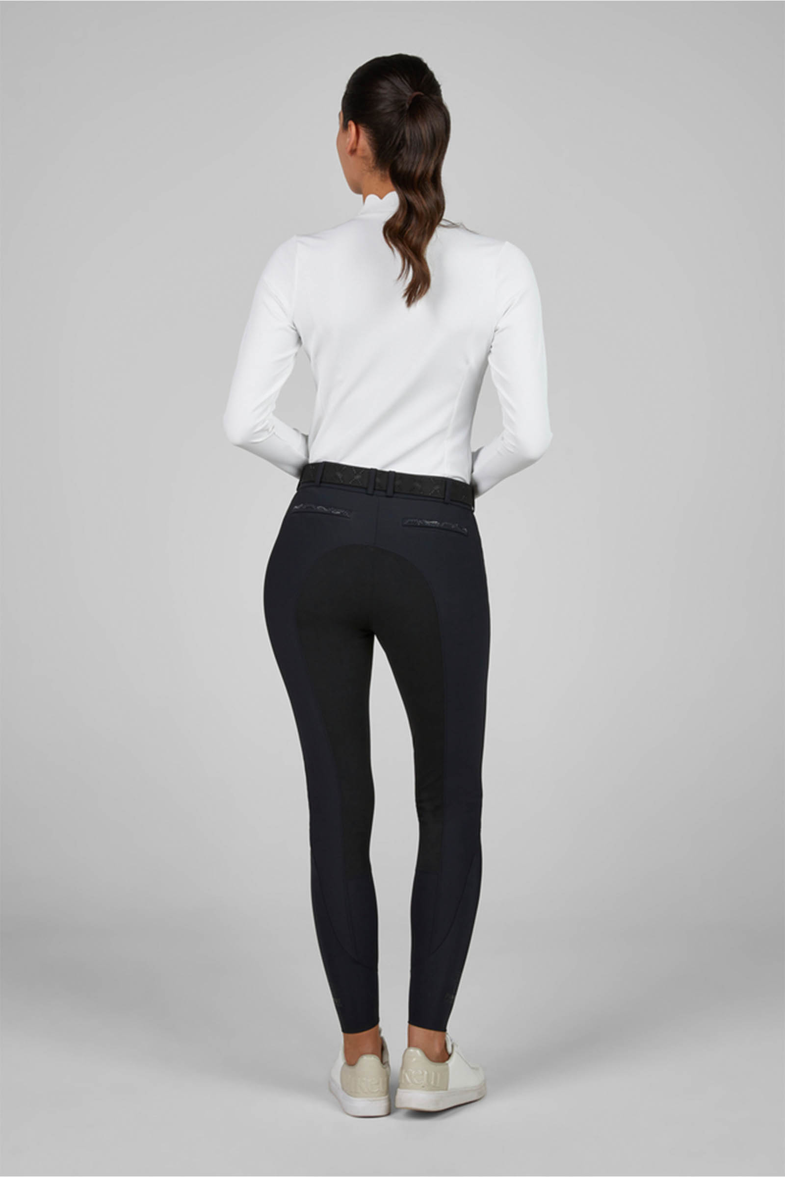 Pikeur Ceelina legging d'équitation femme avec fond intégral en similicuir