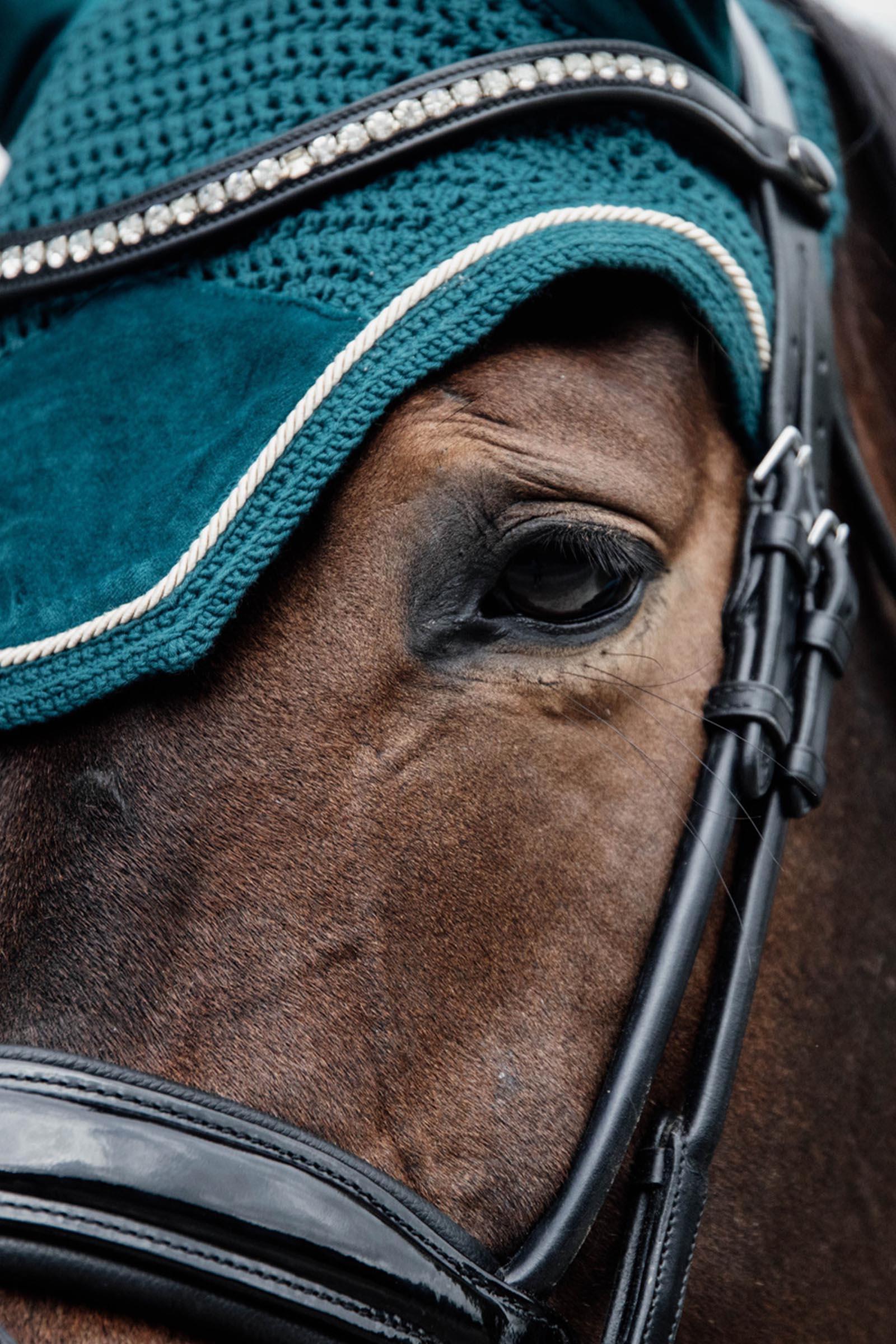 Kentucky Horsewear bonnet anti-mouches Wellington Velvet  