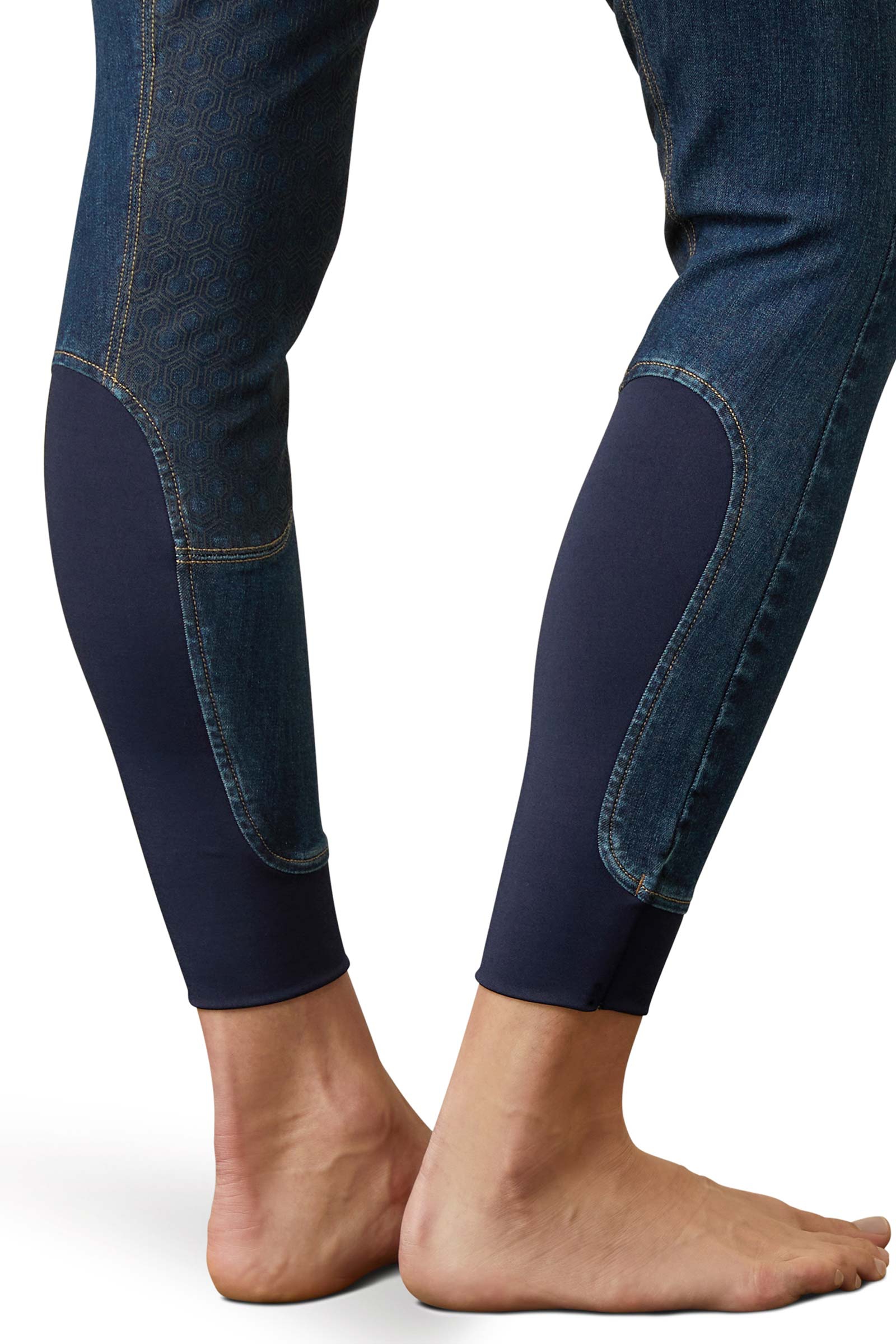 Ariat Halo Denim pantalon d'équitation avec fond intégral pour femmes