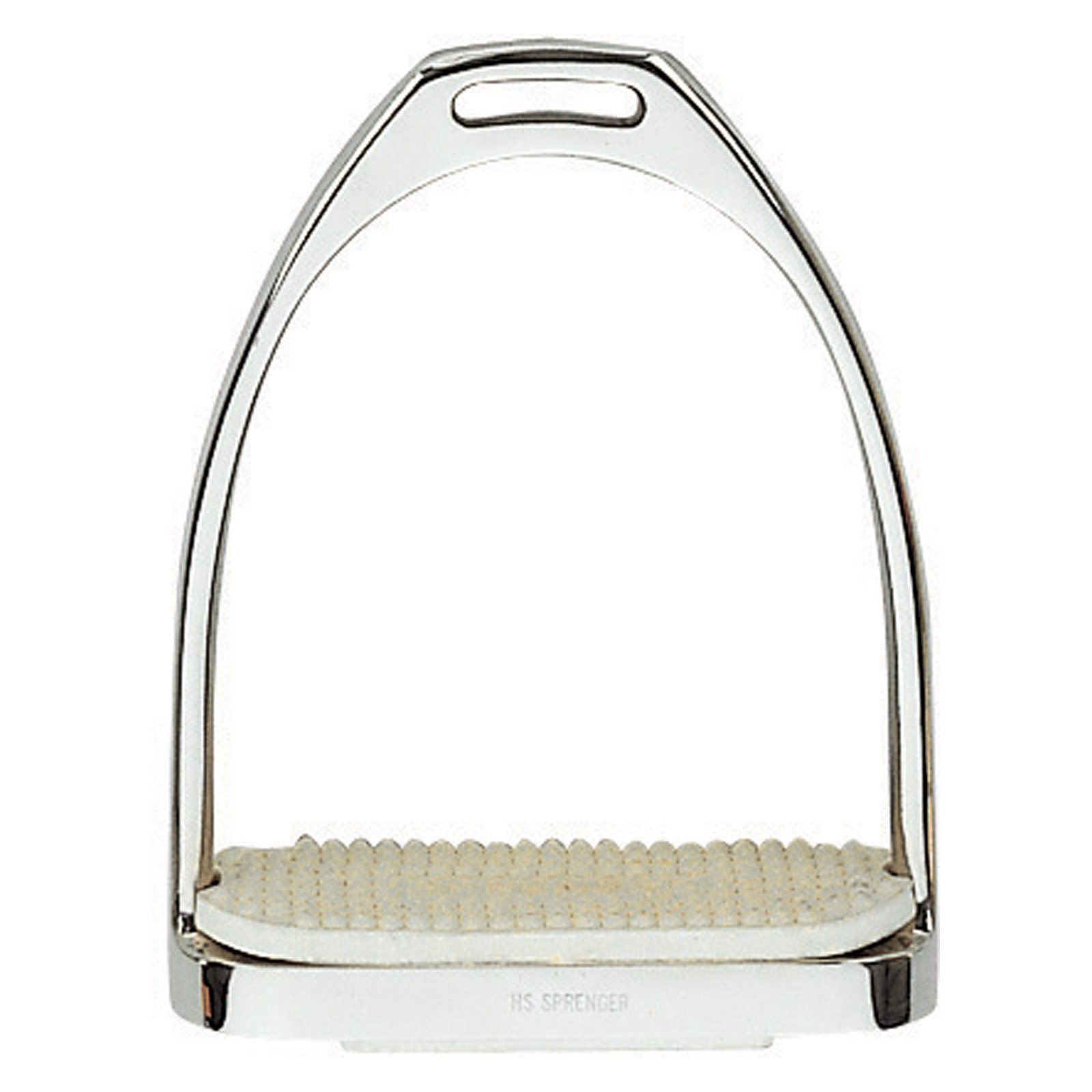 Sprenger Fillis stirrups, white pad