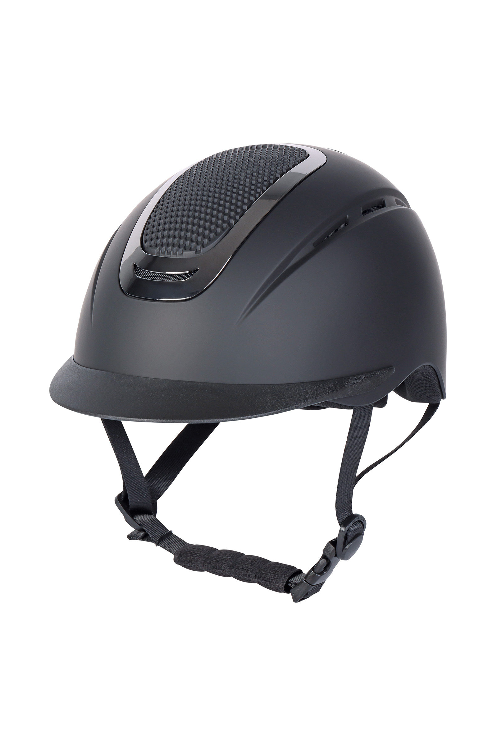 Black/Gunmetal Grey Harry's Horse Mont Denali casque équitation