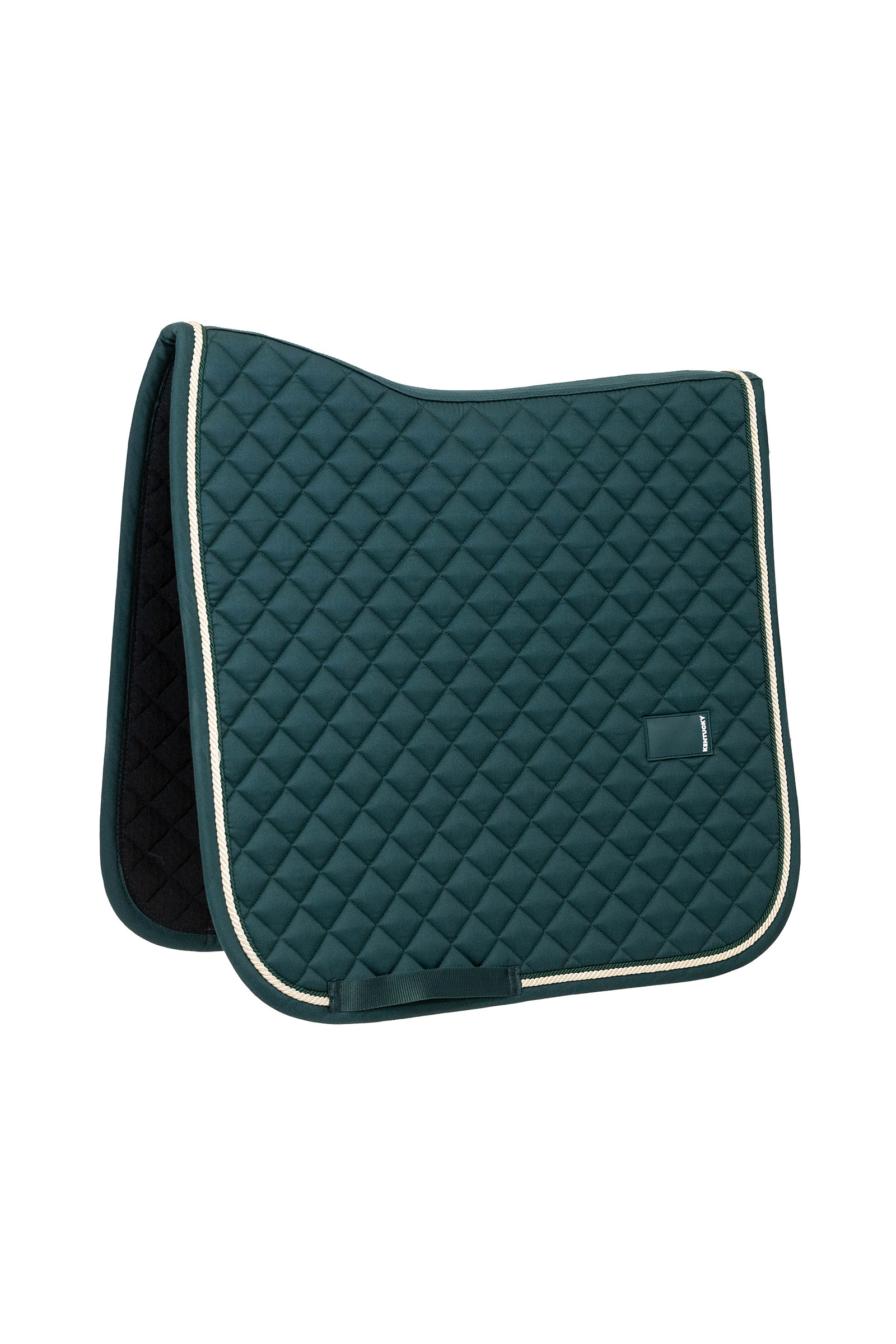 pine green Kentucky Horsewear tapis de selle de dressage Diamond Rope
