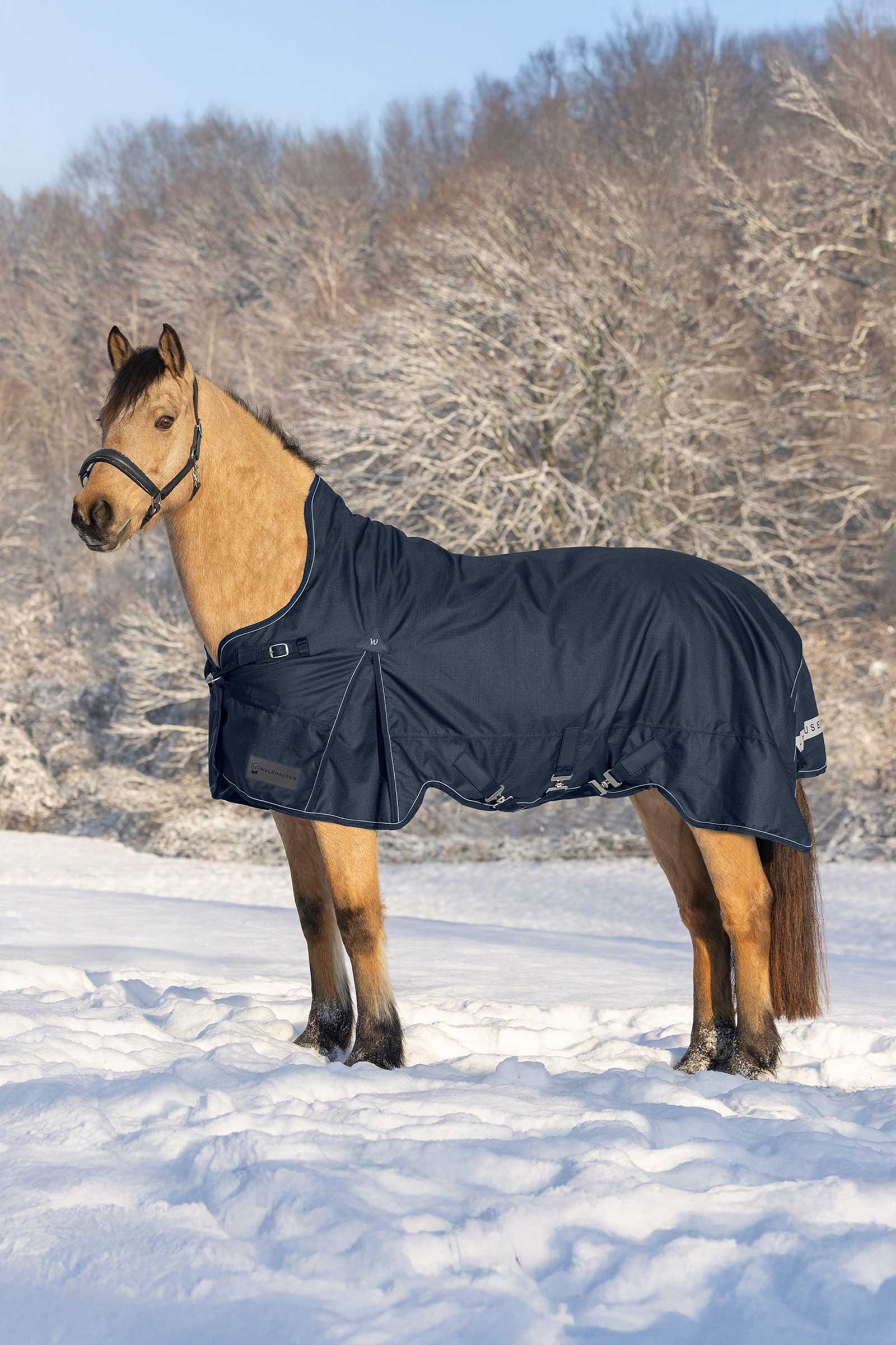 Waldhausen Scandic Couverture d'extérieur avec encolure haute, 200 g