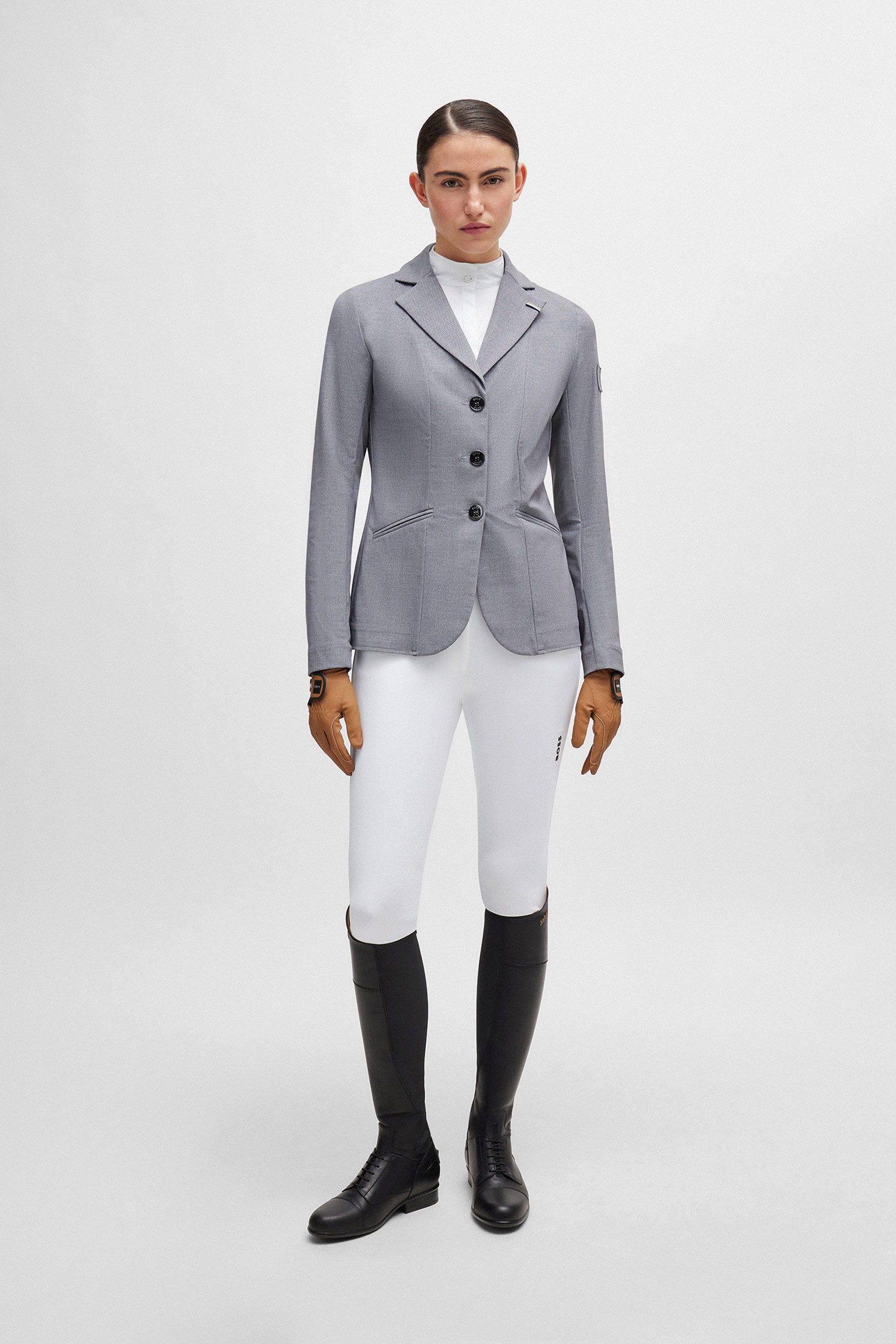 Chemisier de concours Boss Emma Houndstooth