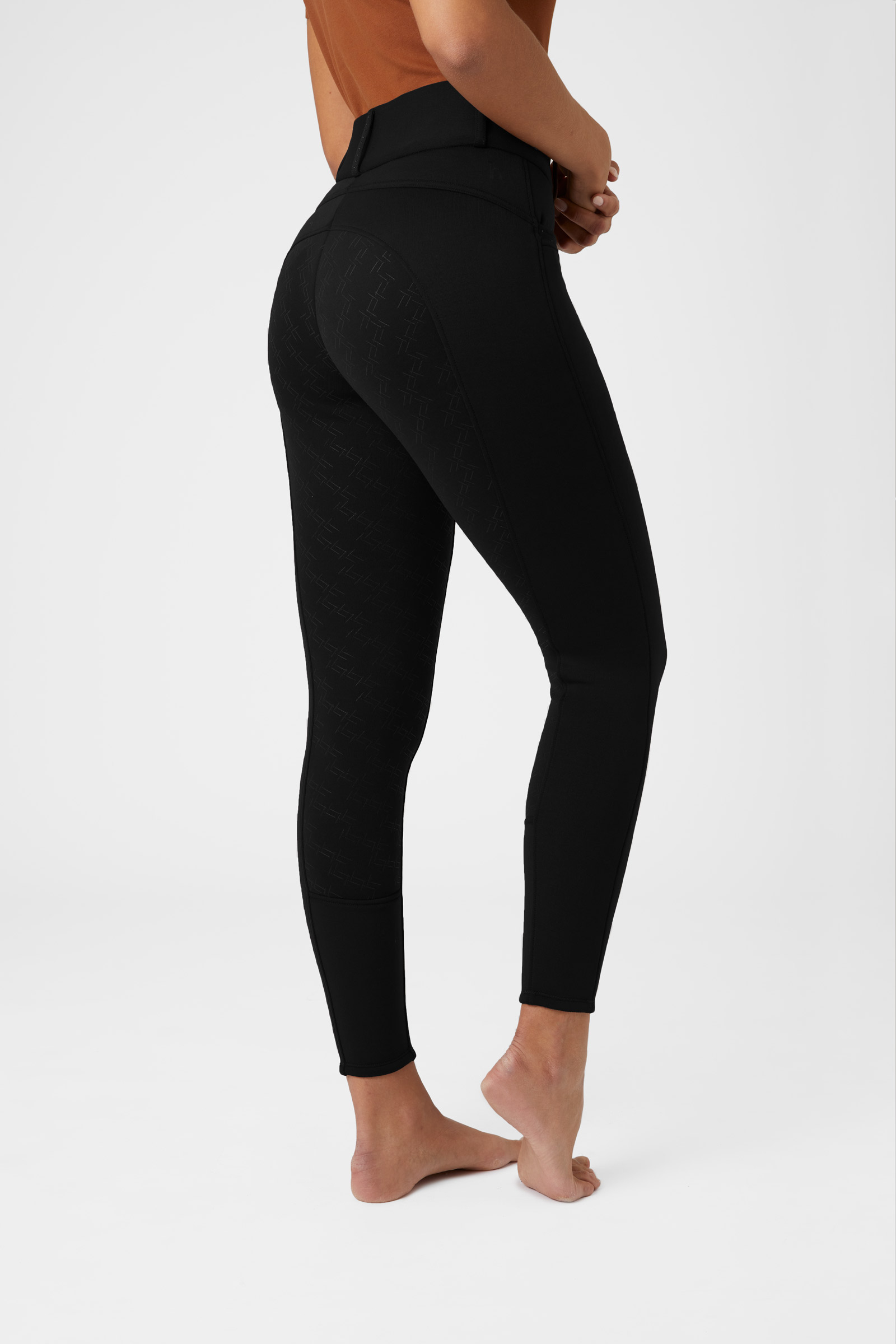 Pantalon d'équitation Thermique Silicone Fond intégral Horze Mia, femme