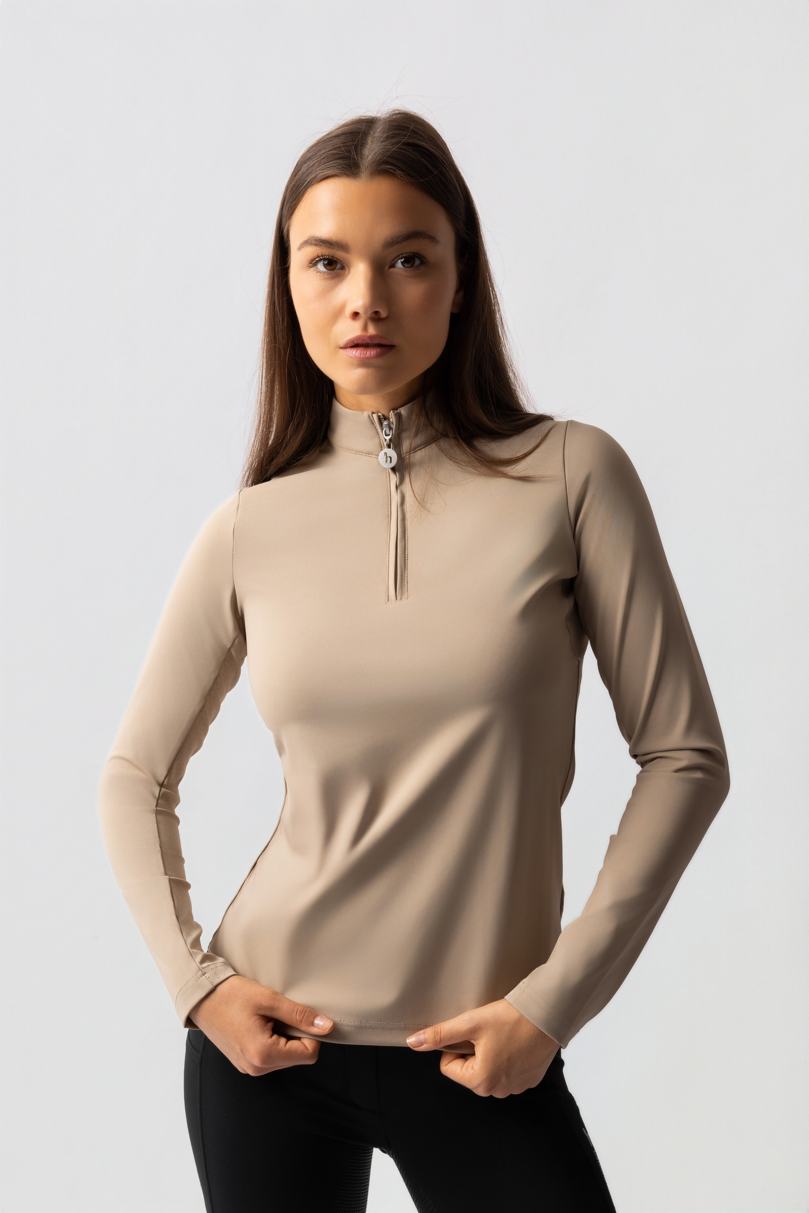 Horze Lilian T-shirt d'entra&icirc;nement &agrave; manches longues pour femmes