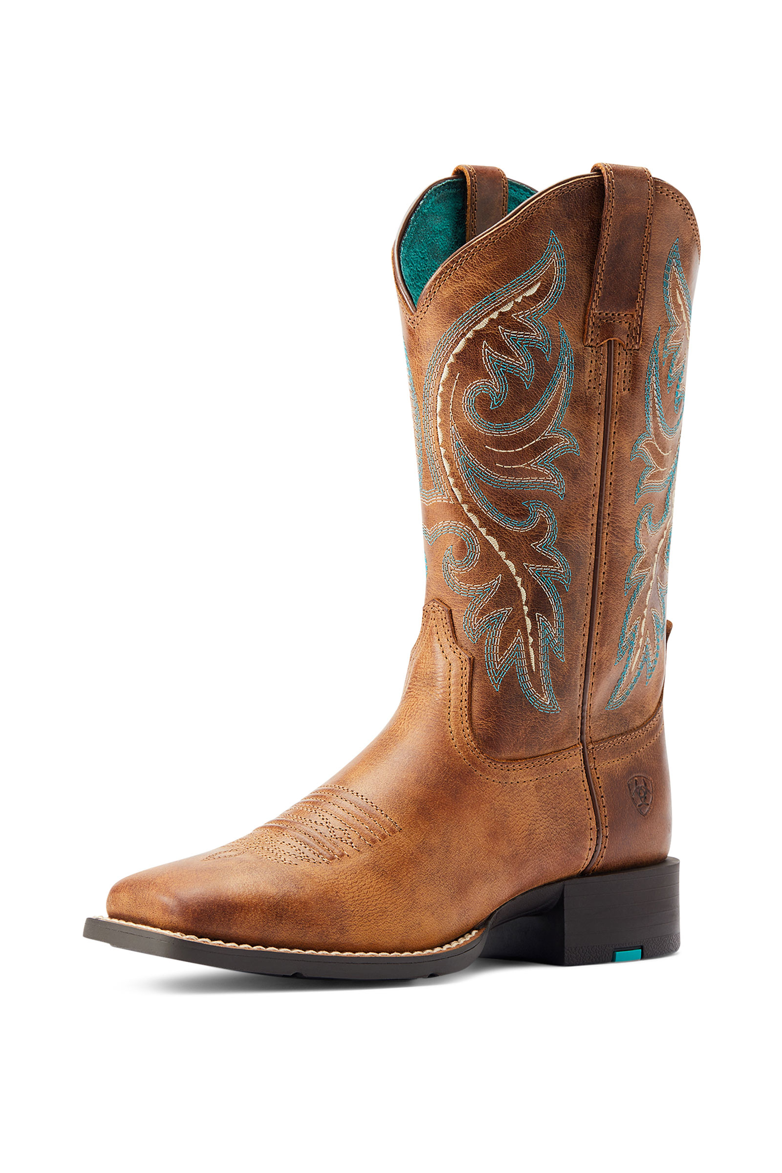 Ariat Round Up bottes western femme avec fermeture &eacute;clair arri&egrave;re