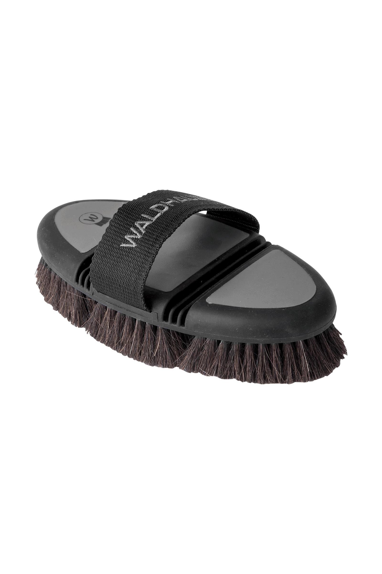 Black/Grey Waldhausen Flex brosse douce en poils de cheval