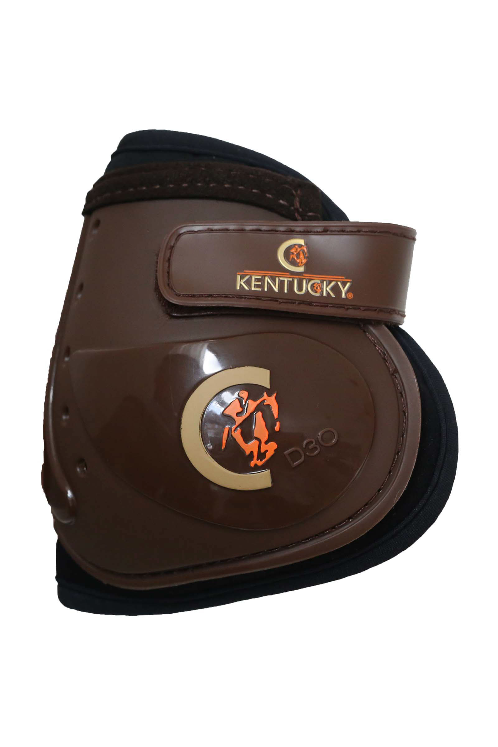 Brown Protège-boulets Kentucky Horsewear Moonboots, postérieur