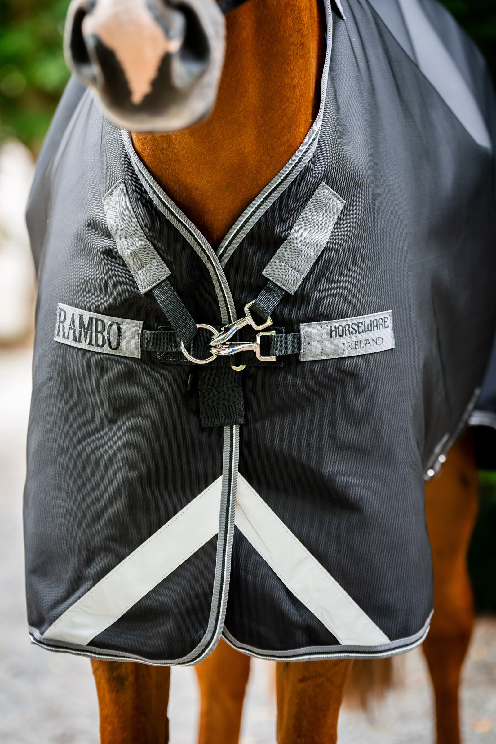 Horseware Rambo 1680D Plus couverture d&rsquo;ext&eacute;rieur, 100 g