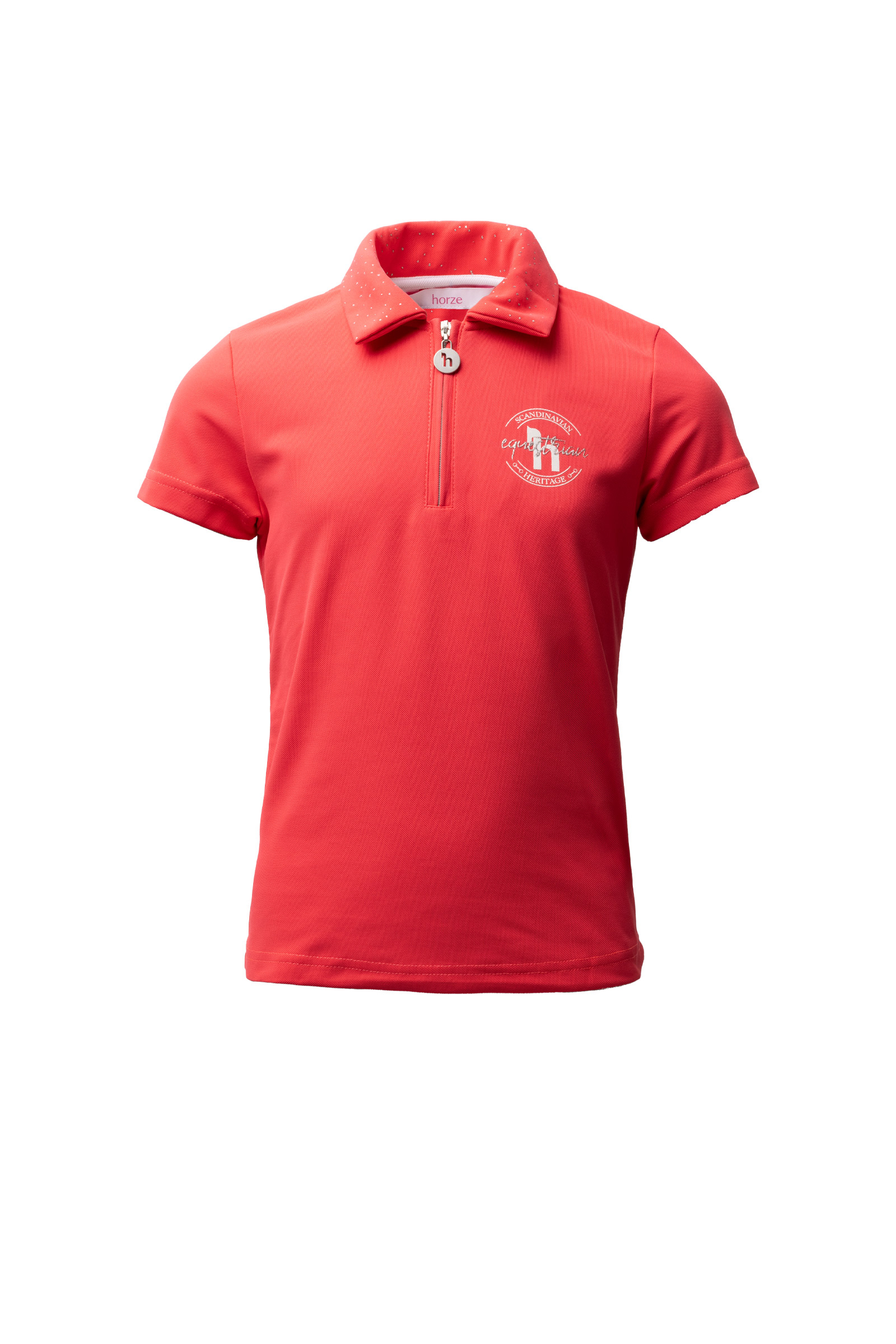 Diva pink Horze Fay polo pour enfants  
