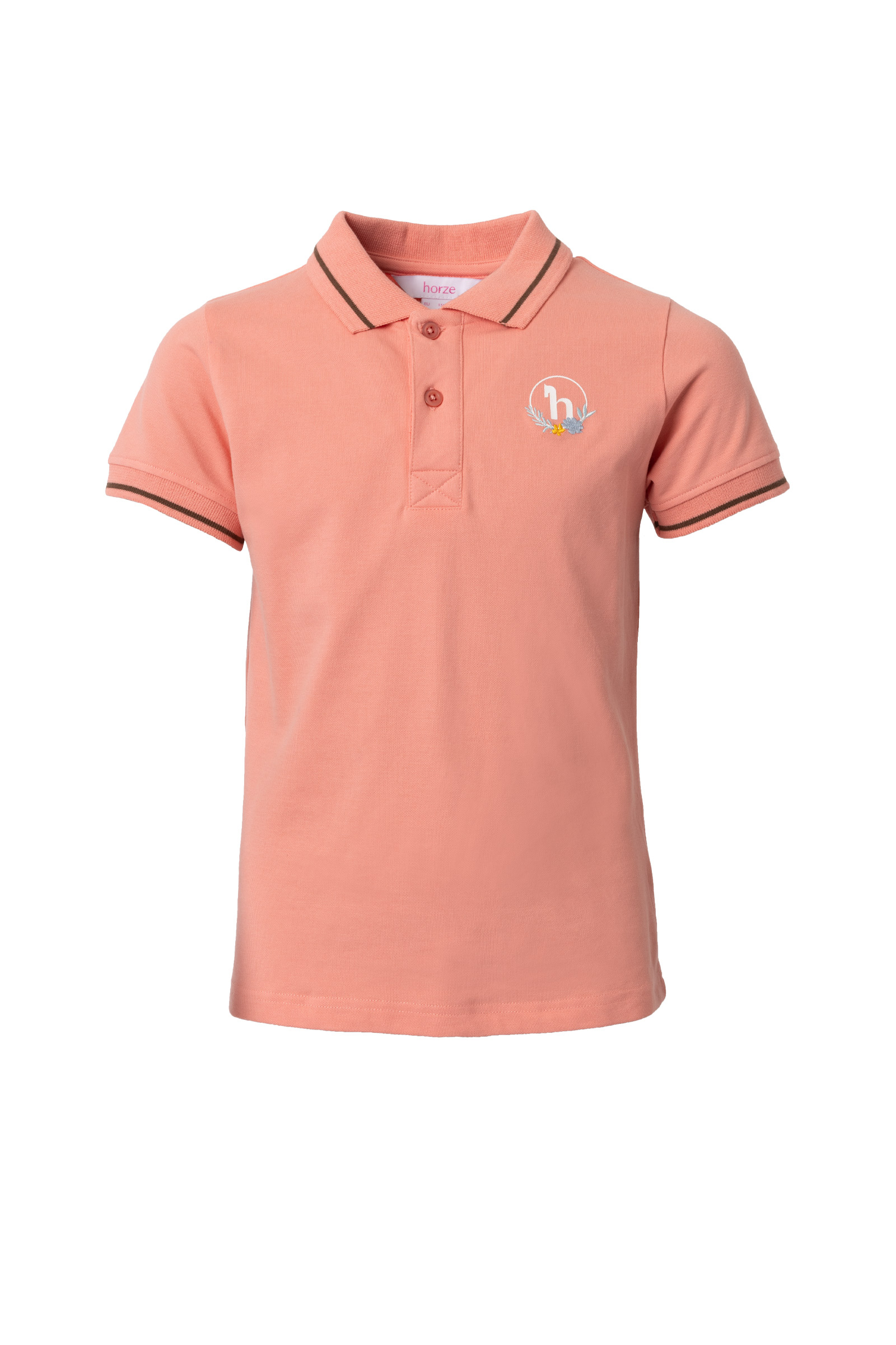 Peaches n' Cream Polo fonctionnel Horze Sohra, enfant