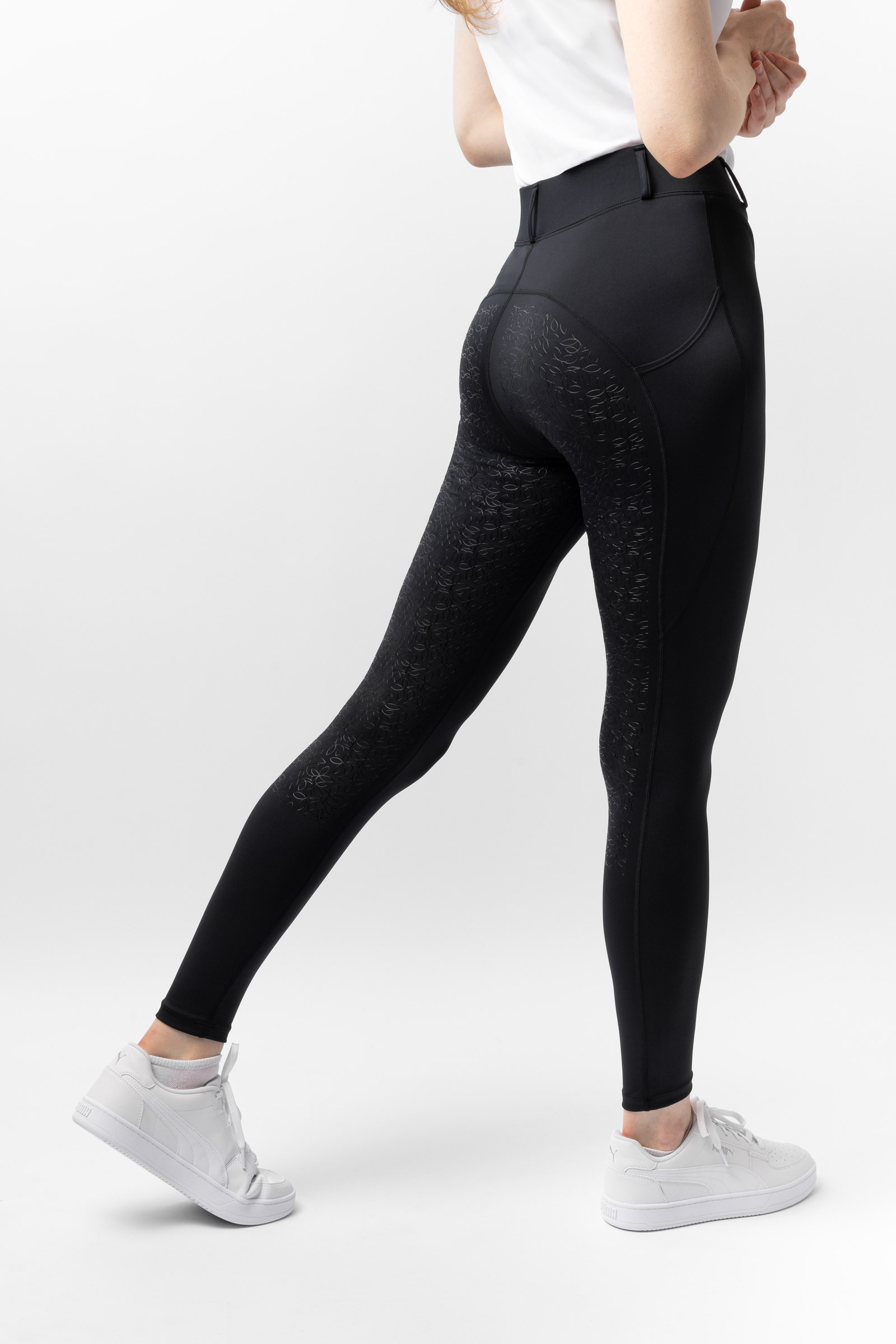 Leggings &eacute;quitation &agrave; fond int&eacute;gral Grip Horze Dea, femme