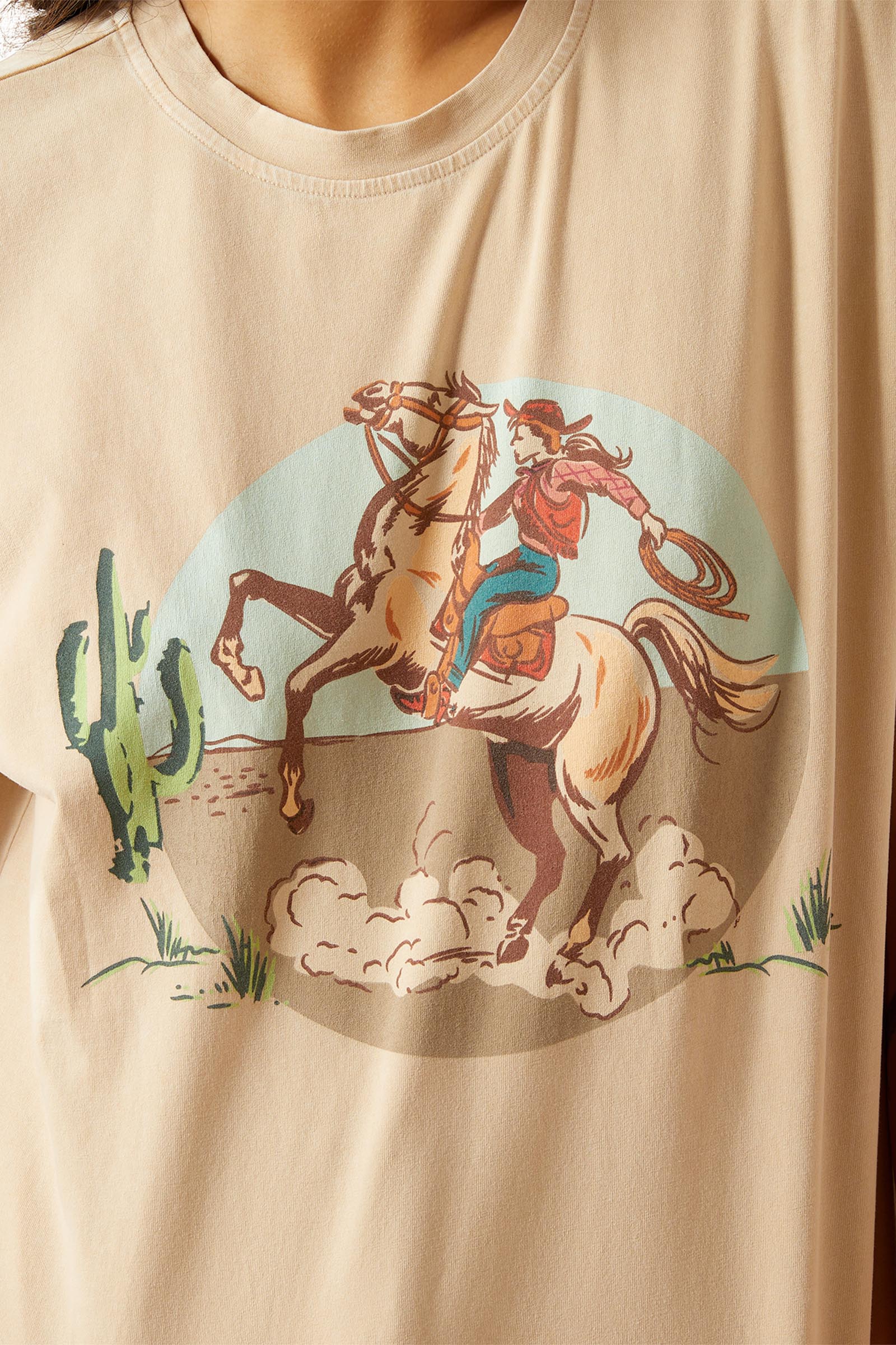 Ariat Ride On t-shirt femme